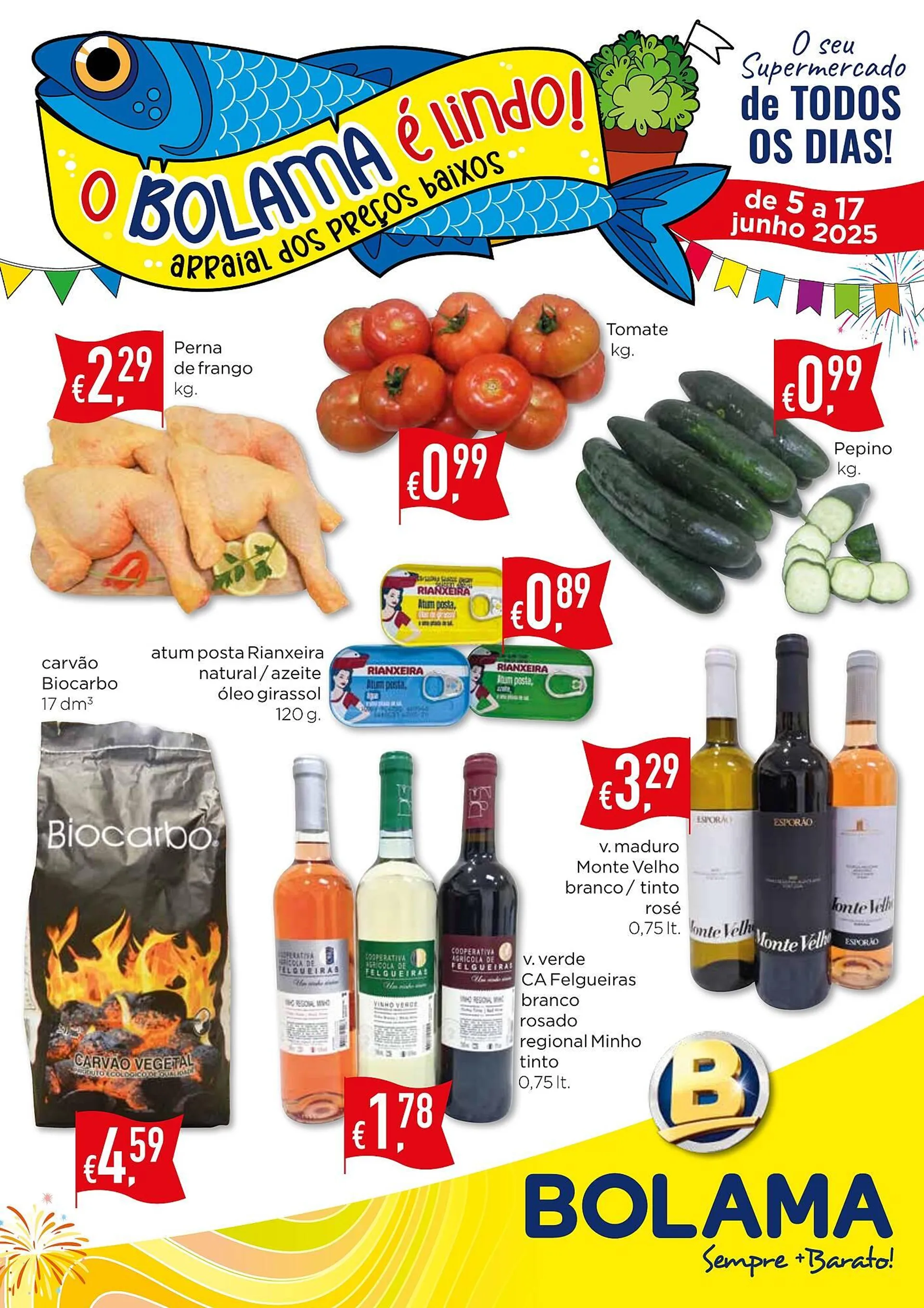 Folheto Folheto Bolama de 5 de junho até 17 de junho 2025 - Pagina 1