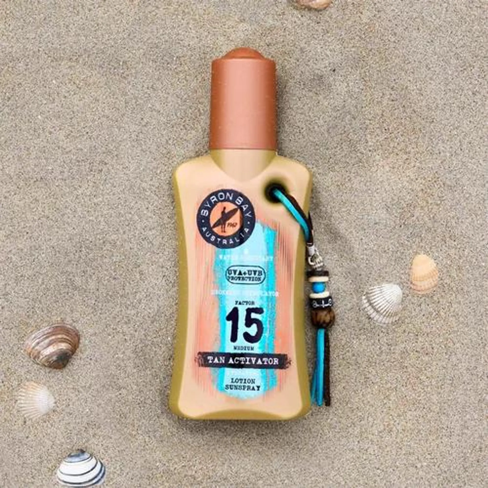 Byron Bay Tan Activator Ativador De Bronzeado Fps 15