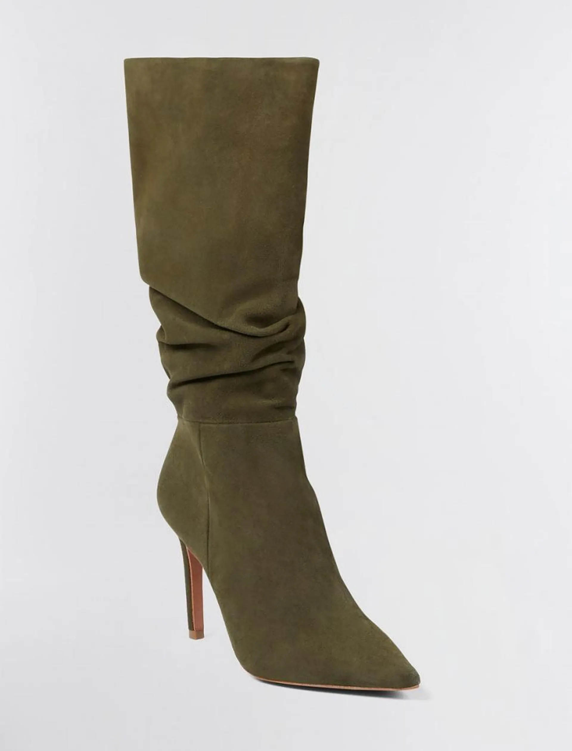 Botas BCBGMAXAZRIA Toni Altas Verde Oliva | TYCWR-1327