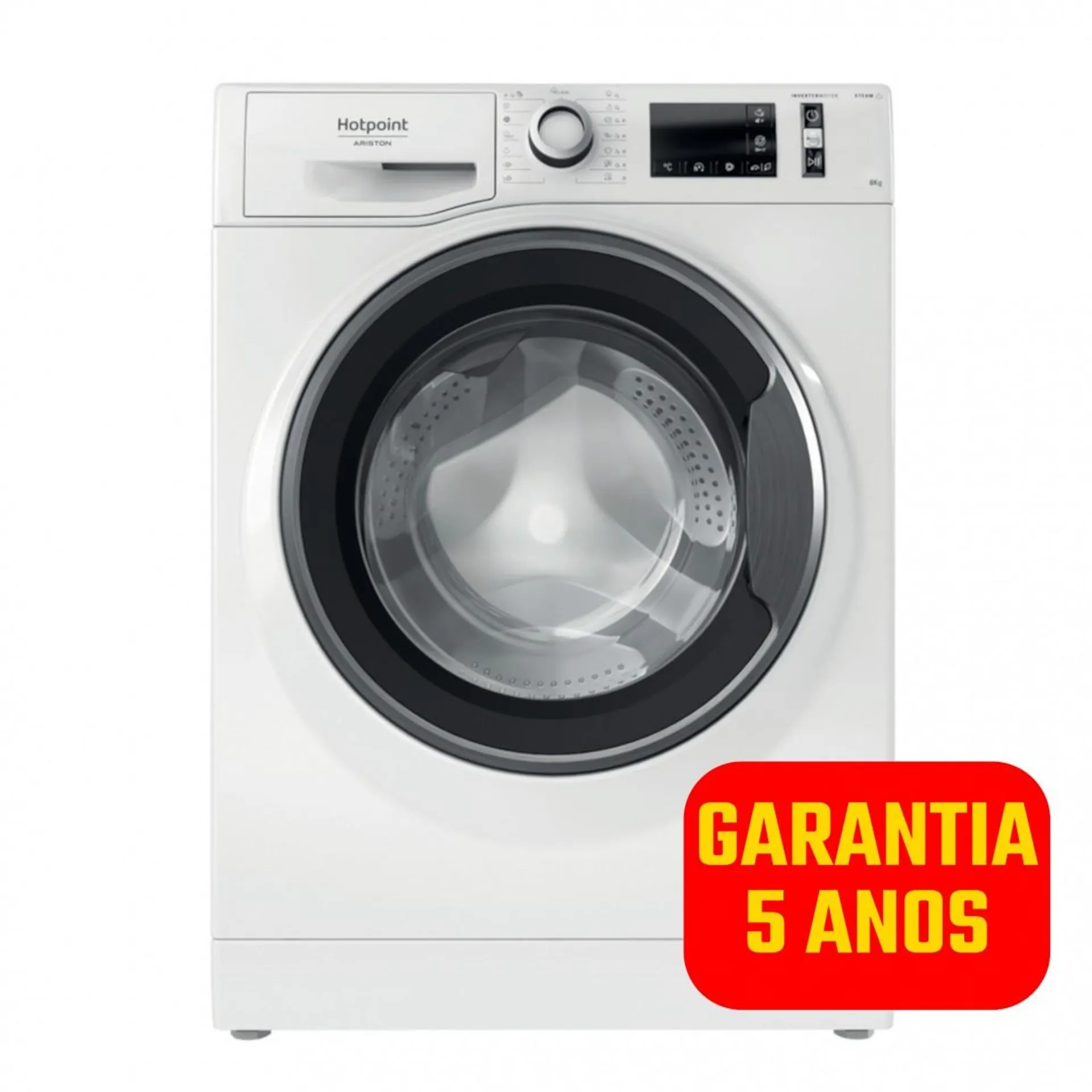 Máquina Lavar Roupa HOTPOINT NM11 847WSA EU - 8 Kg - 1400 Rpm