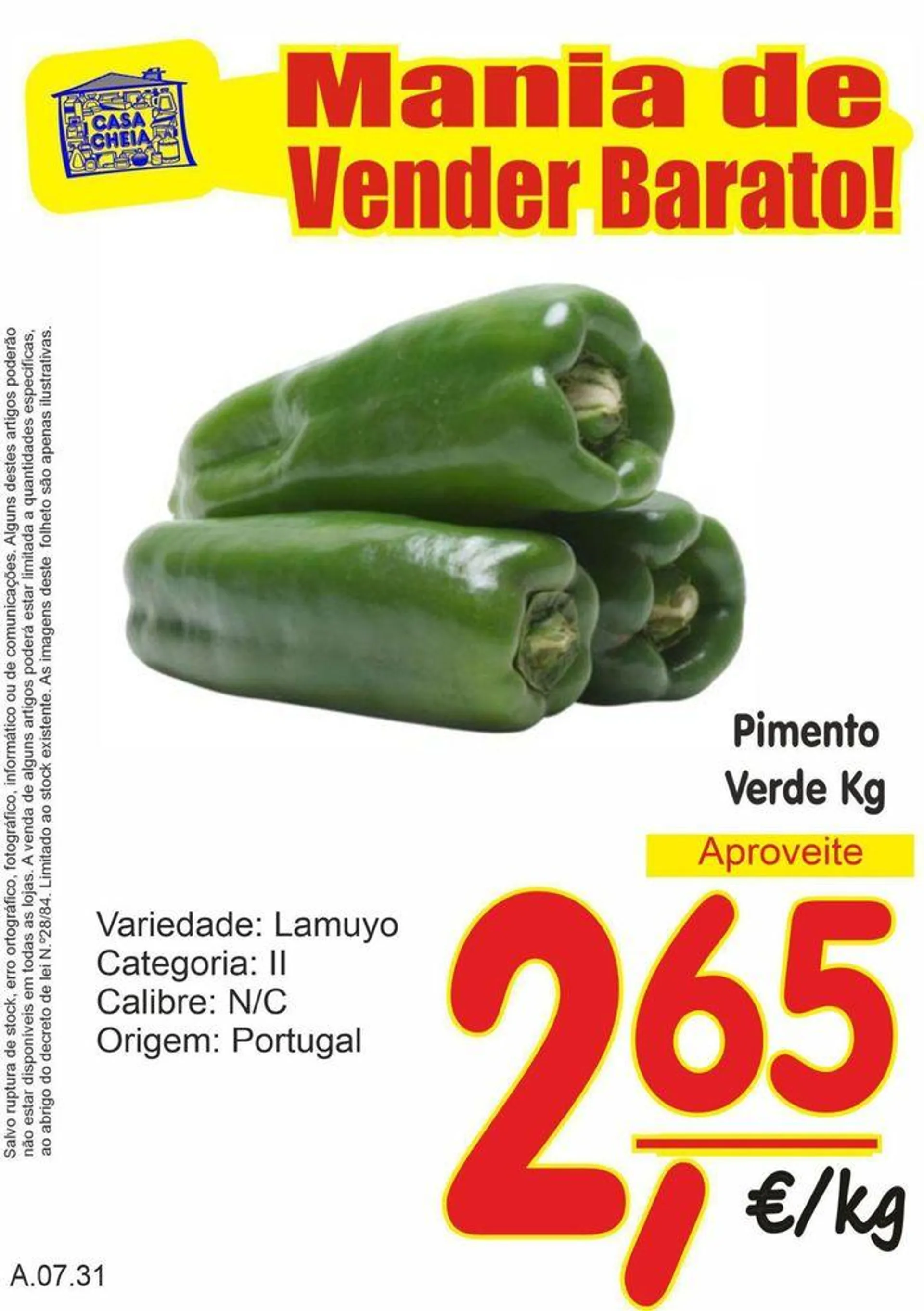 Pimento Verde - 1