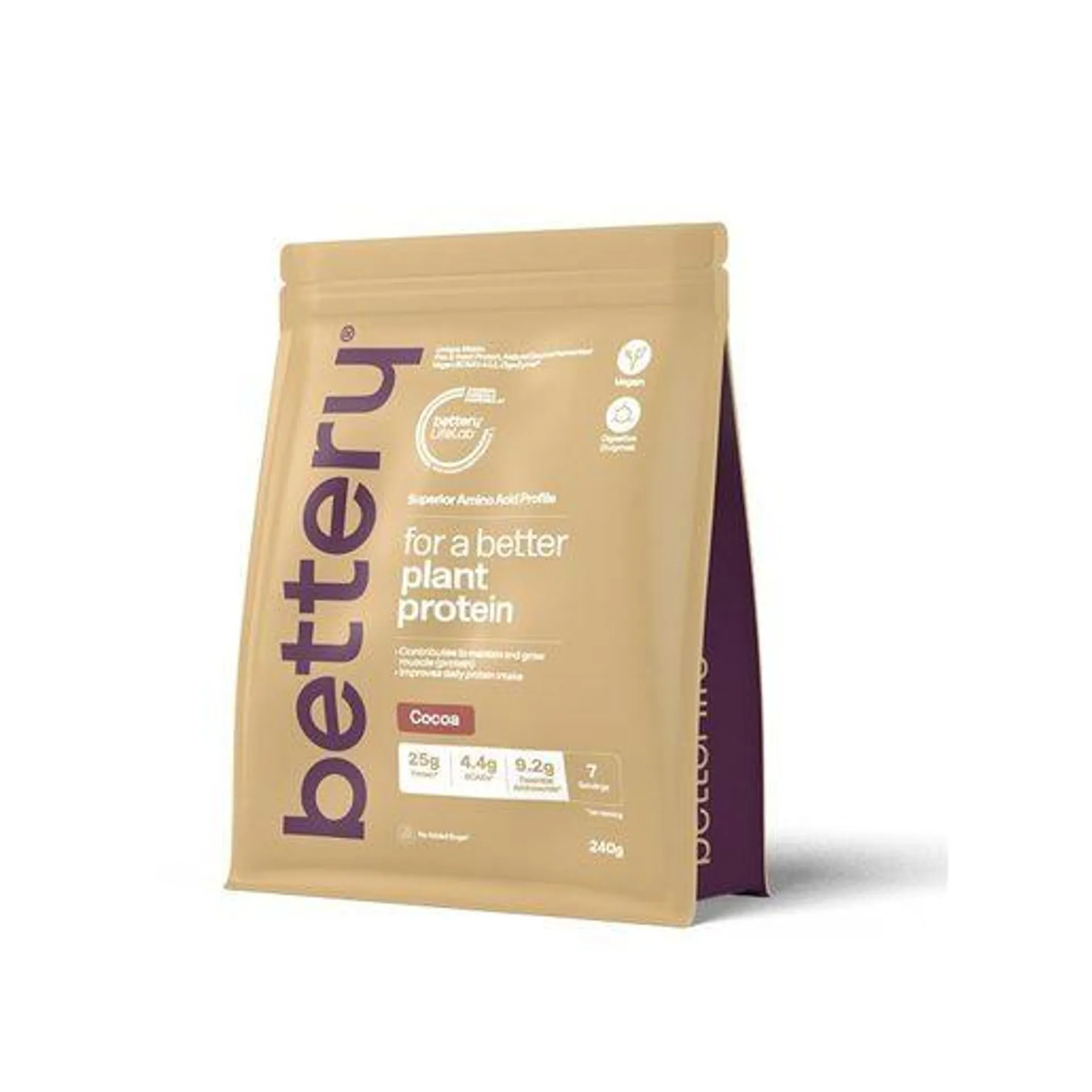 BETTERY Plant Protein Pó Cacau 240 g