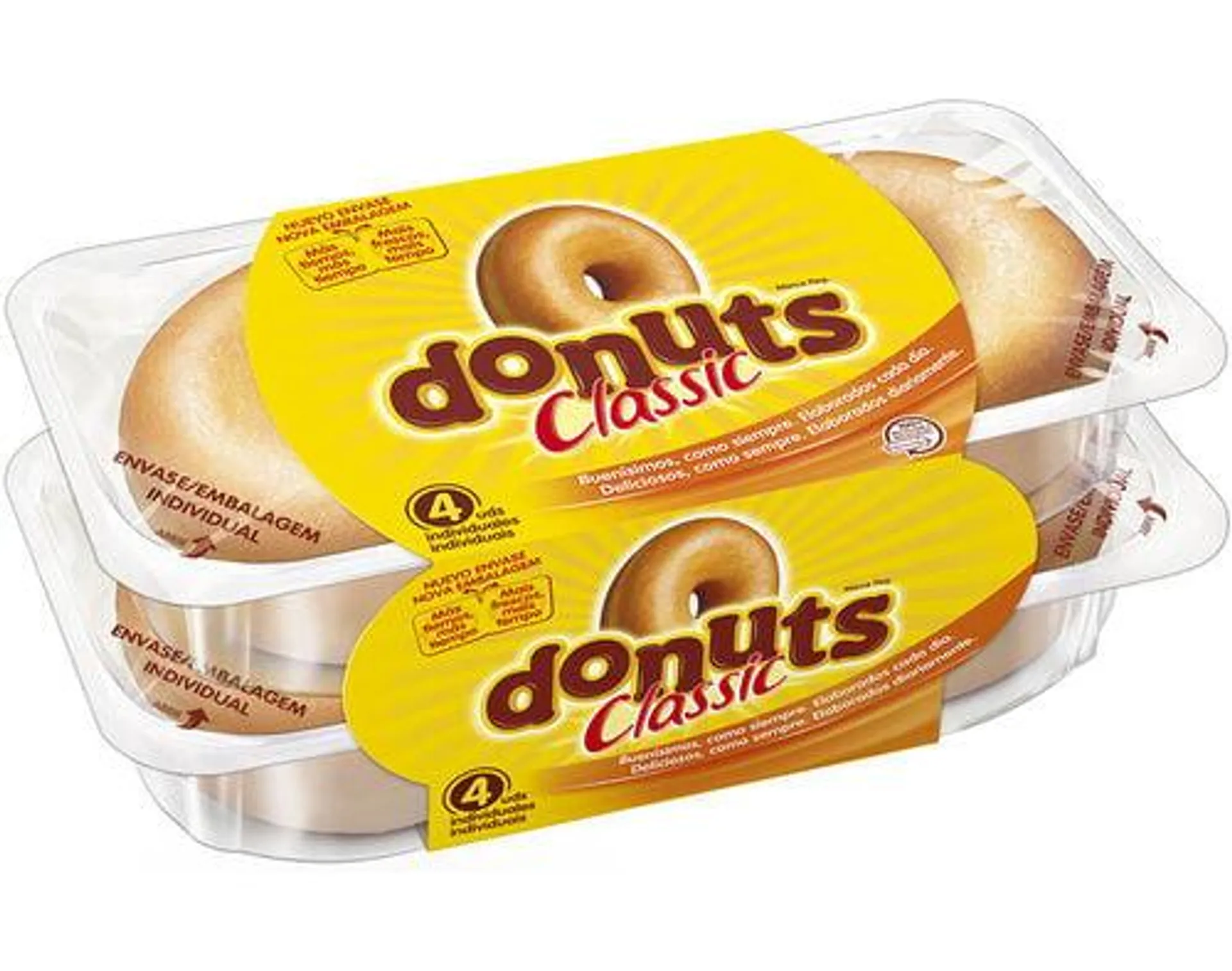 donuts glacé 4un 200g