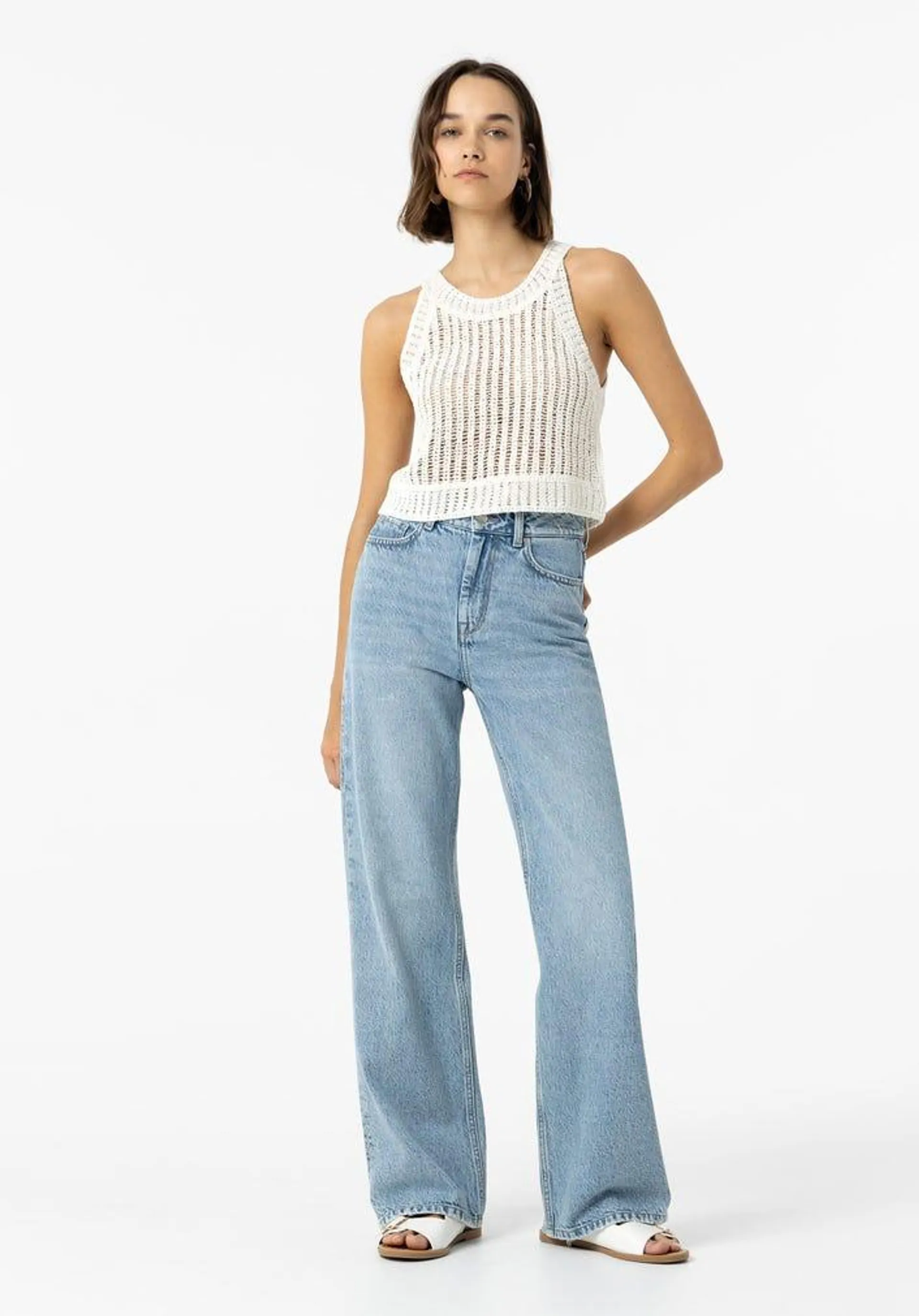 Jeans Bonnye Wide Leg Acid Wash