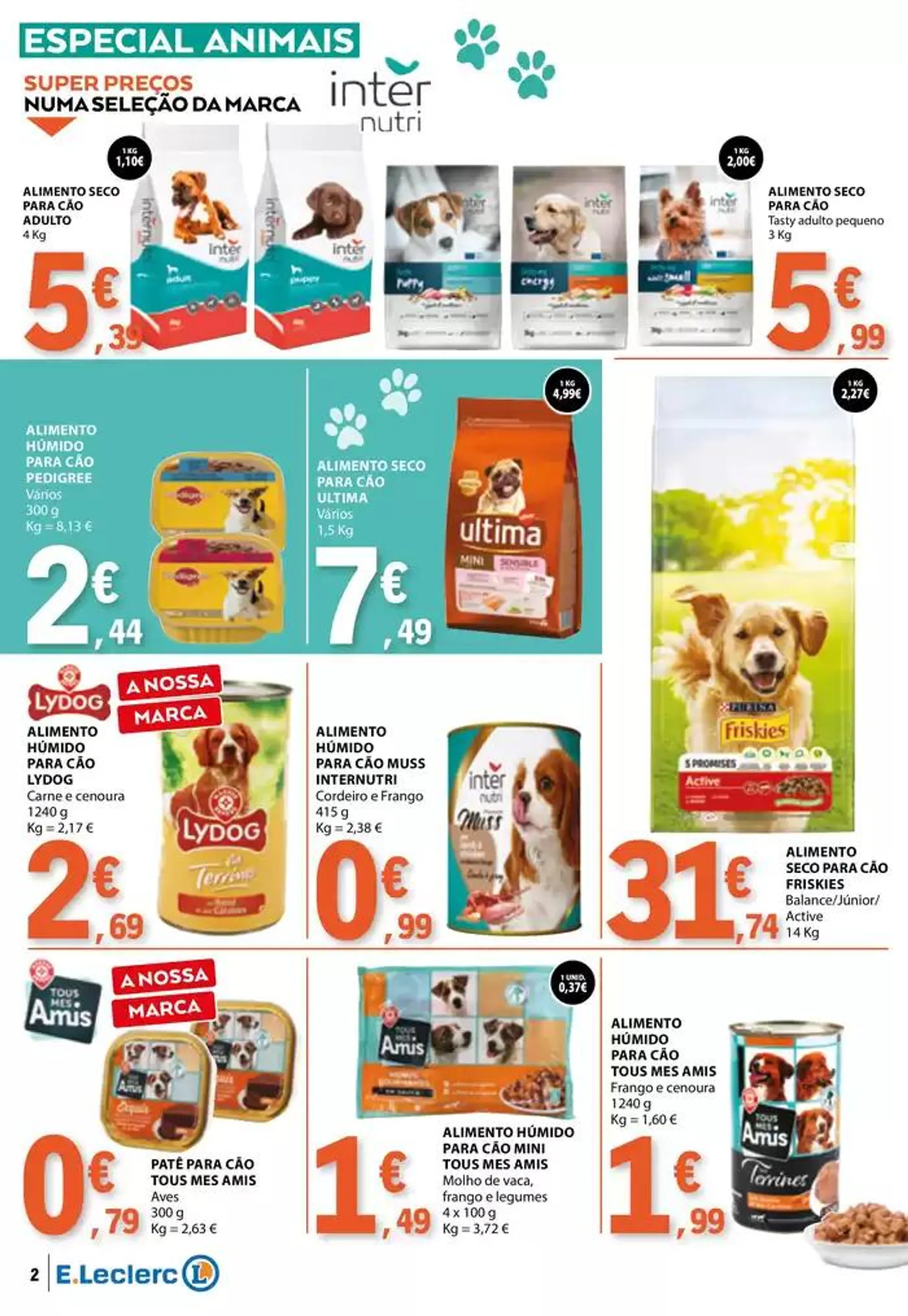 Folheto Folheto Especial Animais de 1 de outubro até 13 de outubro 2024 - Pagina 2