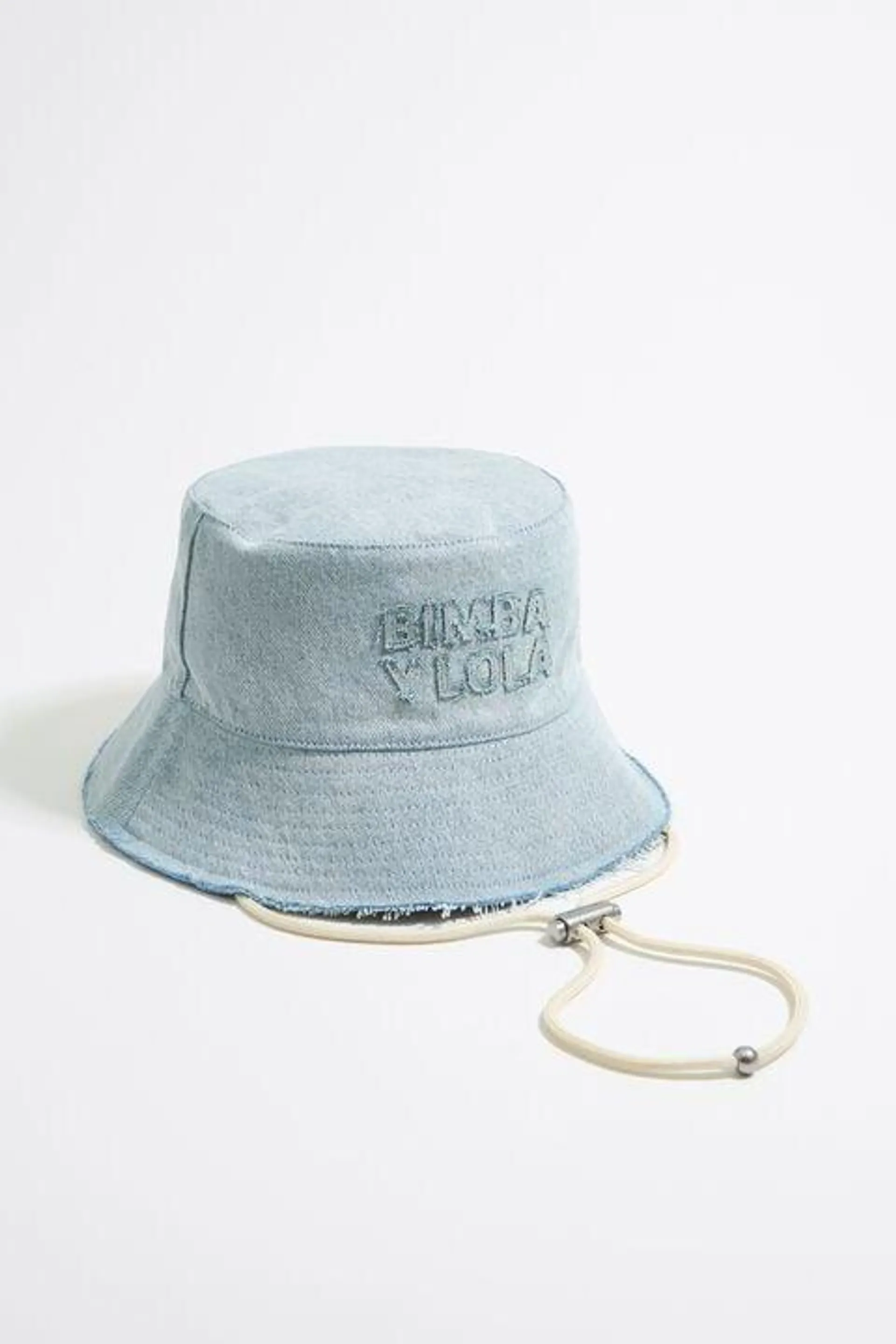 Chapéu bucket algodão denim