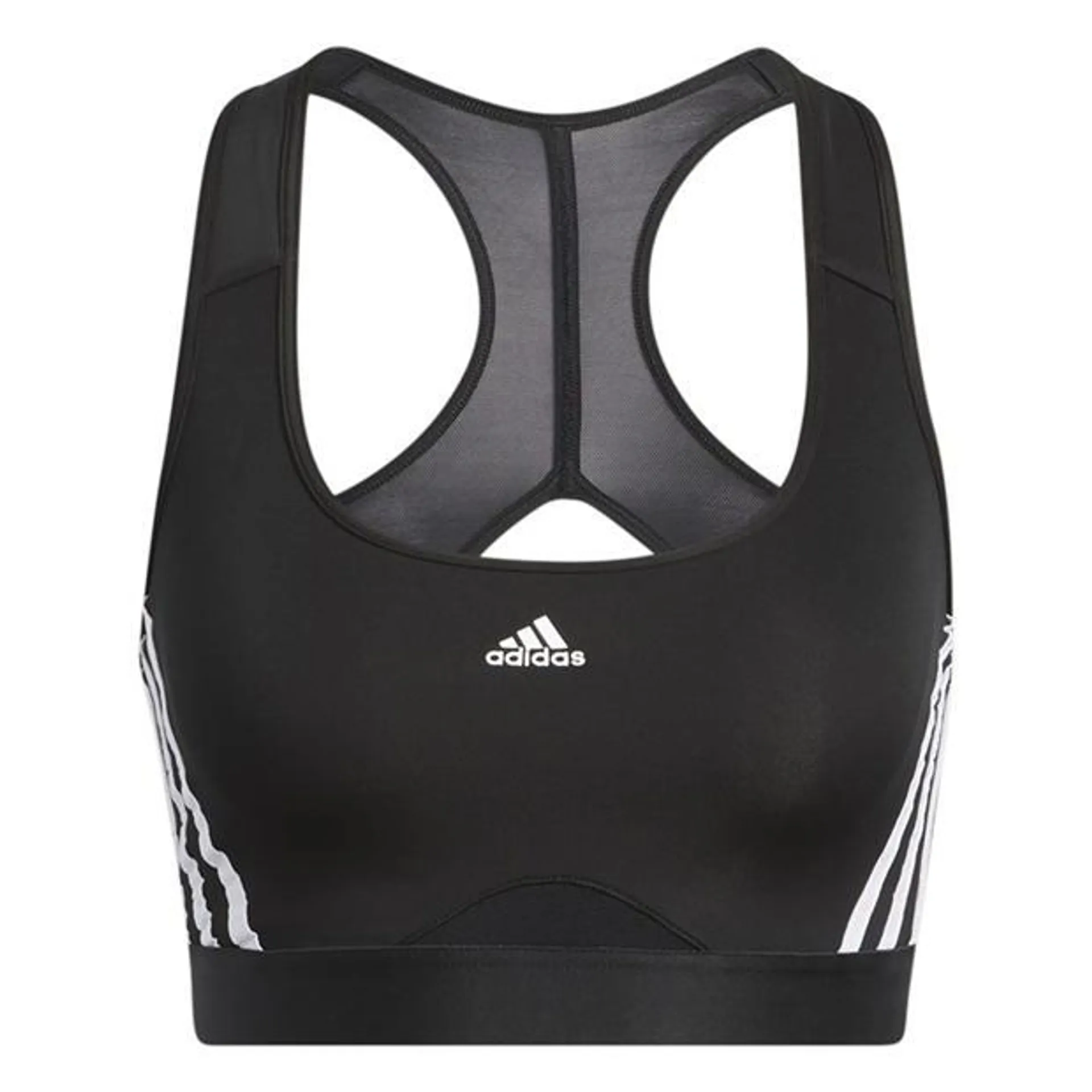 Powerreact Training Medium Support 3-Stripes Bra Womens