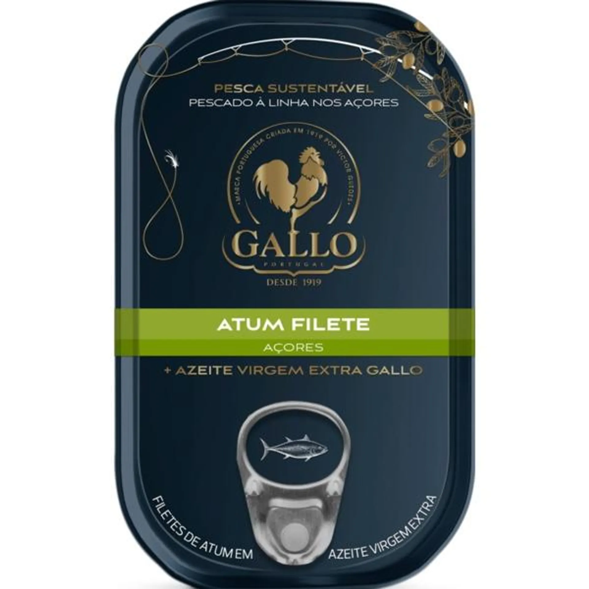 Atum Filete em Azeite Virgem Extra lata 120 g Gallo