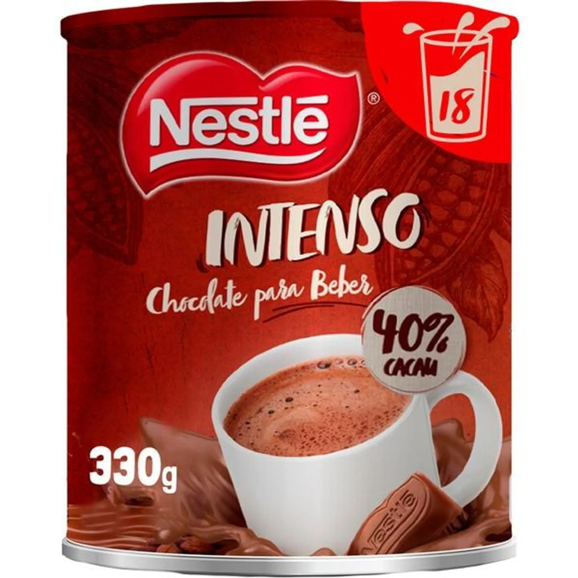 Achocolatado Intenso 40% Cacau lata 330 g Nestlé