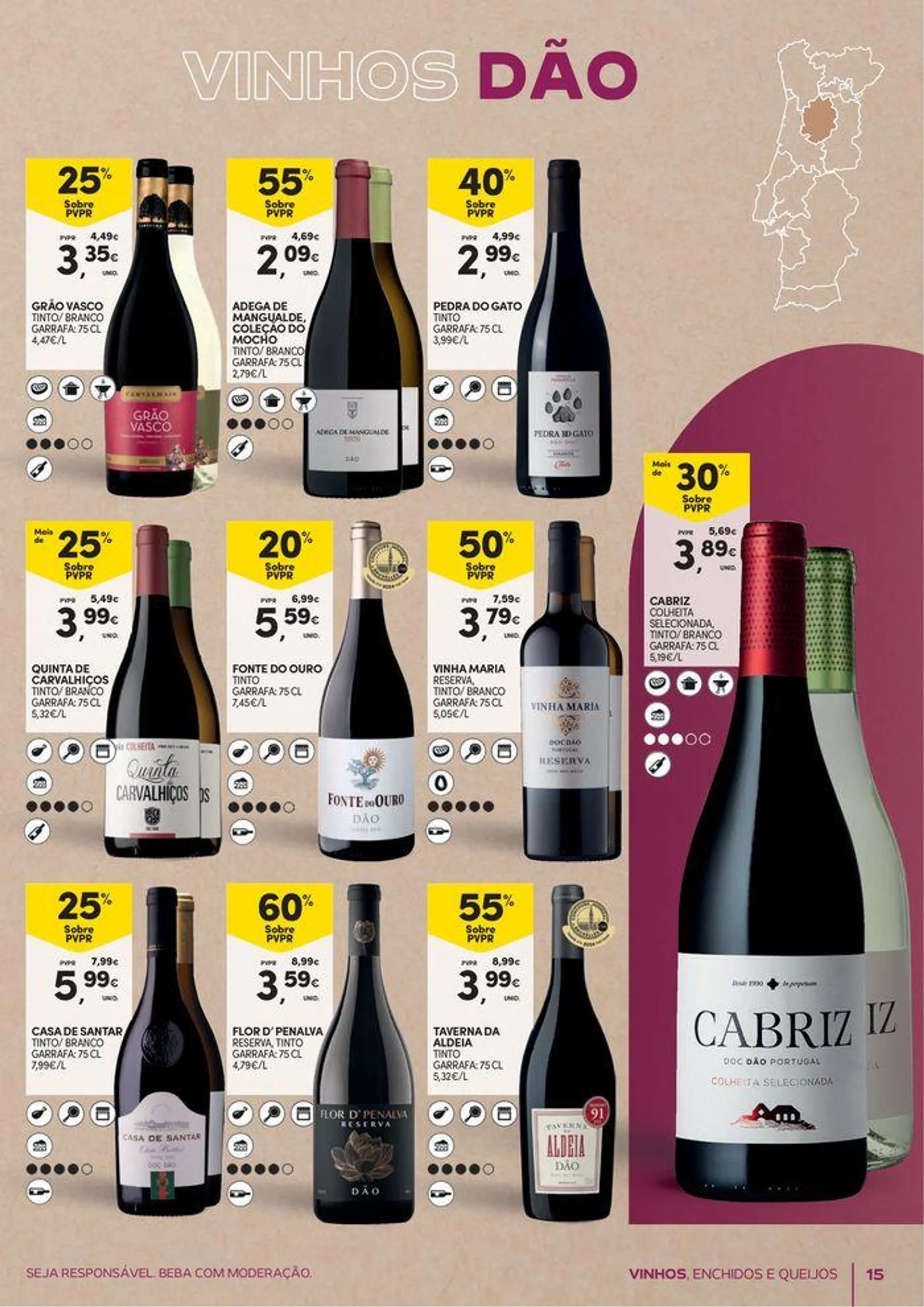 Folheto Vinhos, Enchidos e Queijos de 24 de setembro até 13 de outubro 2024 - Pagina 15