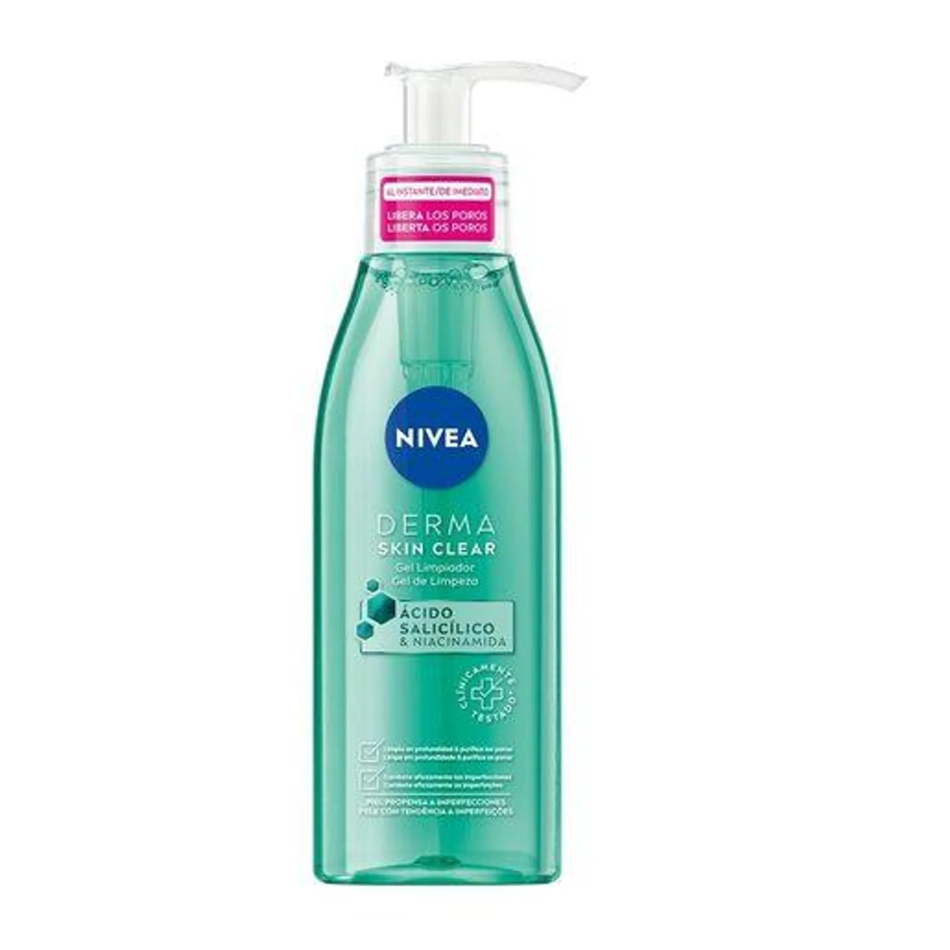 NIVEA Gel de Limpeza Derma Skin Clear 150 ml