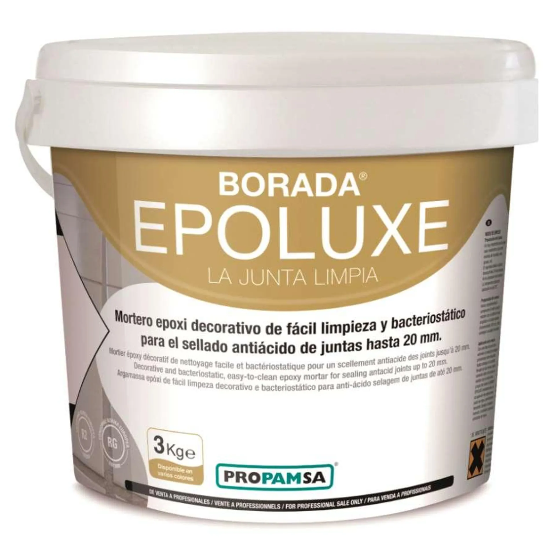 JUNTA EPOLUXE BRANCA (EMBALAGEM 3 Kg)