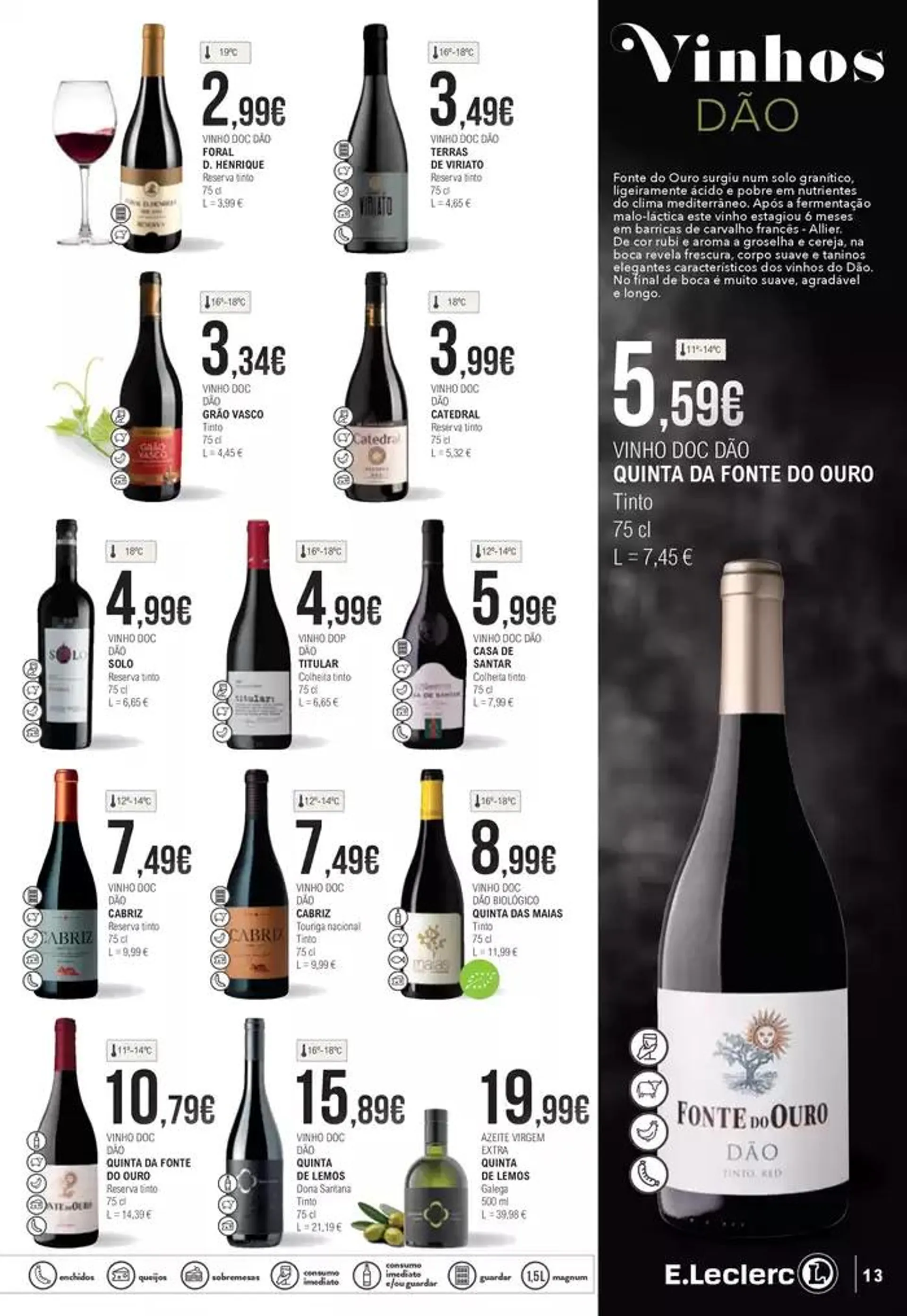 Folheto Feira dos Vinhos de 1 de outubro até 20 de outubro 2024 - Pagina 13