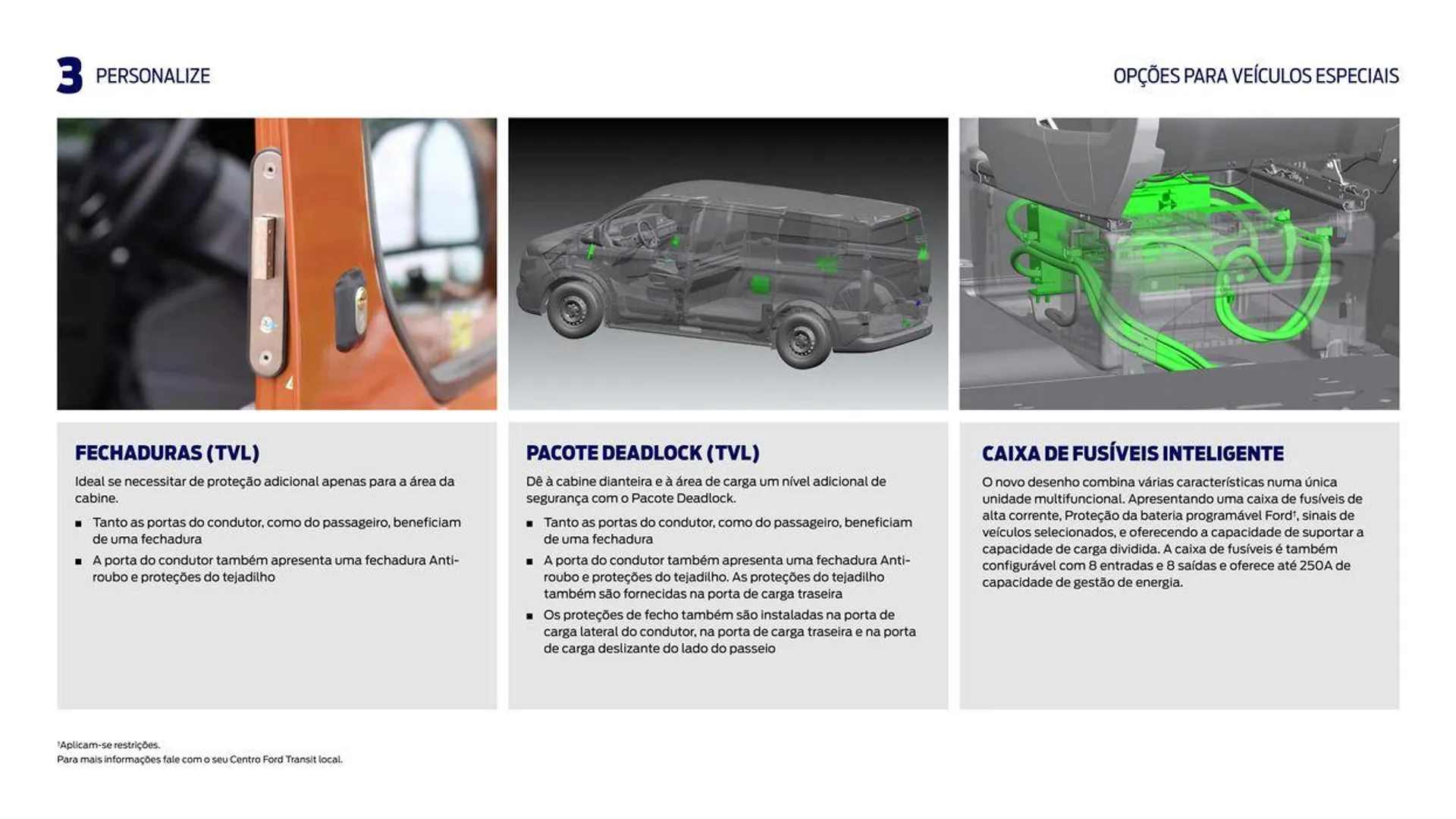 Folheto TRANSIT CUSTOM de 22 de fevereiro até 22 de fevereiro 2025 - Pagina 30