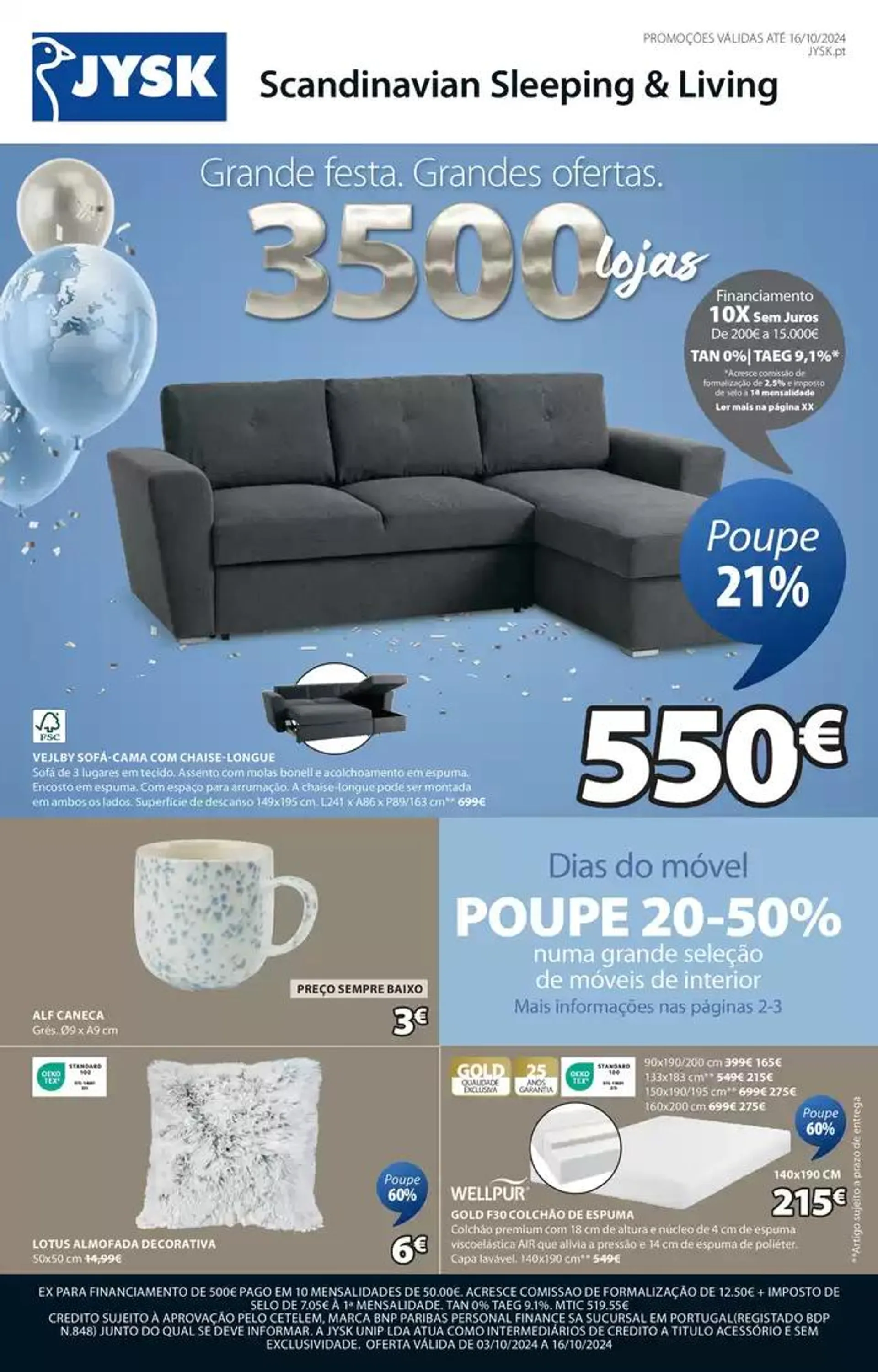 Folheto Grandes ofertas ! de 3 de outubro até 16 de outubro 2024 - Pagina 2