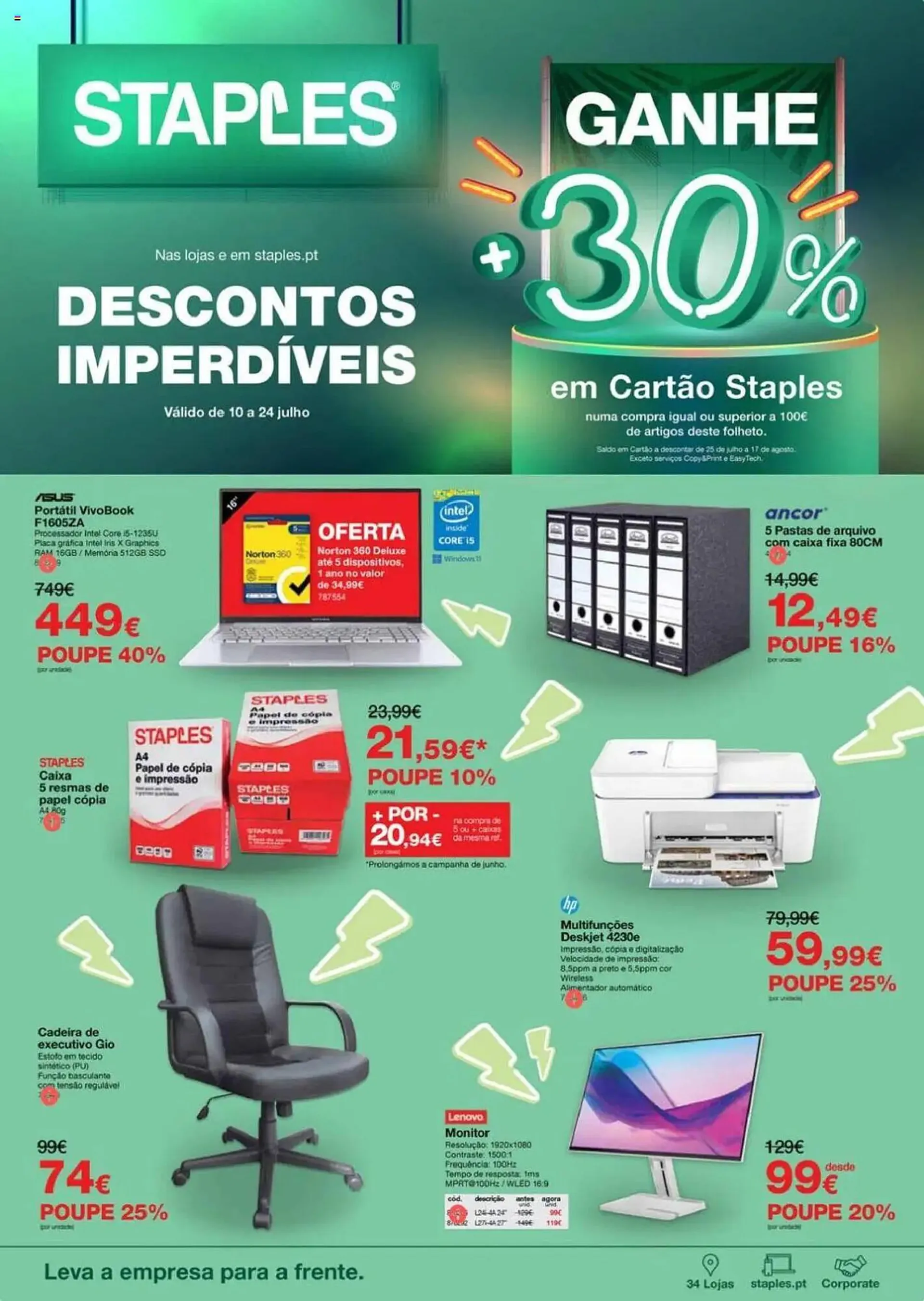 Folheto Staples - 1