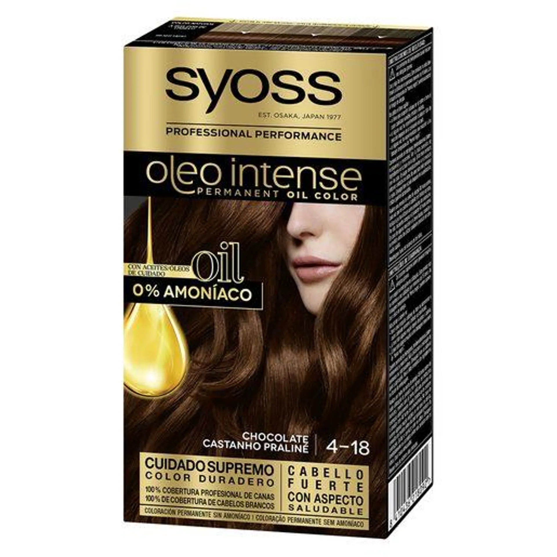 SYOSS Coloração Óleo Intense 4.18 Castanho Praliné 1 un