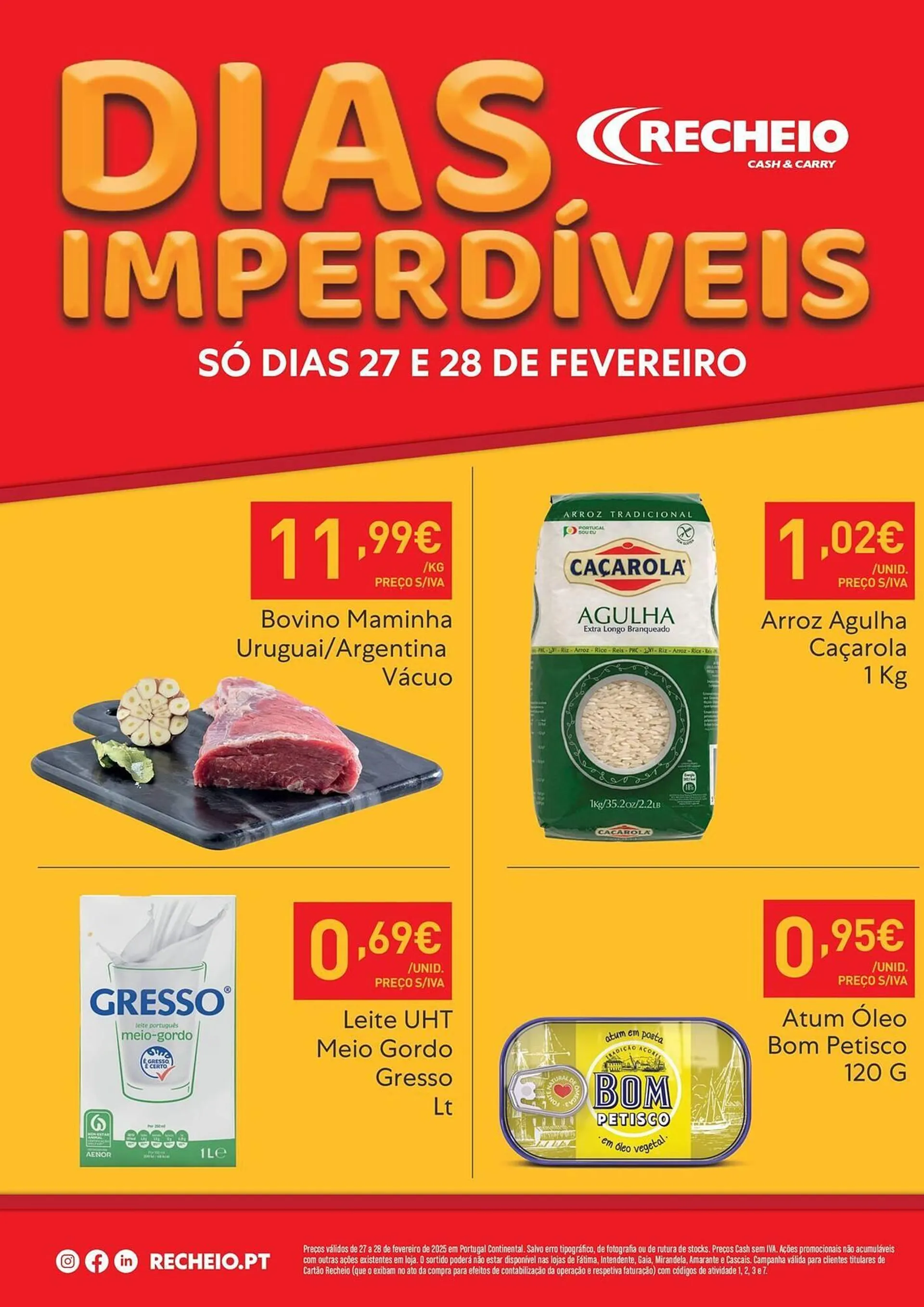 Folheto Recheio - 1