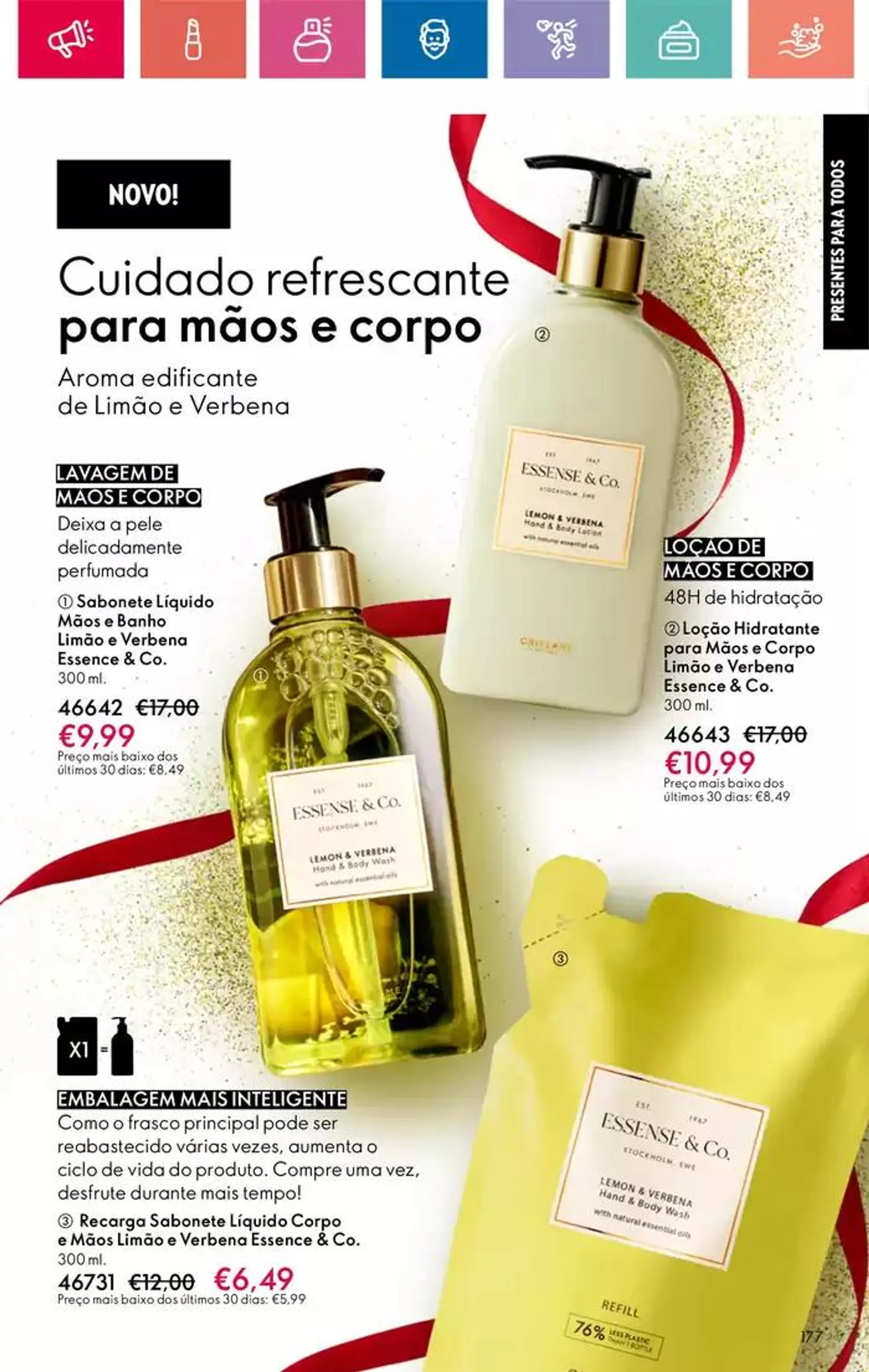 Folheto Folheto Oriflame de 2 de dezembro até 28 de dezembro 2024 - Pagina 177