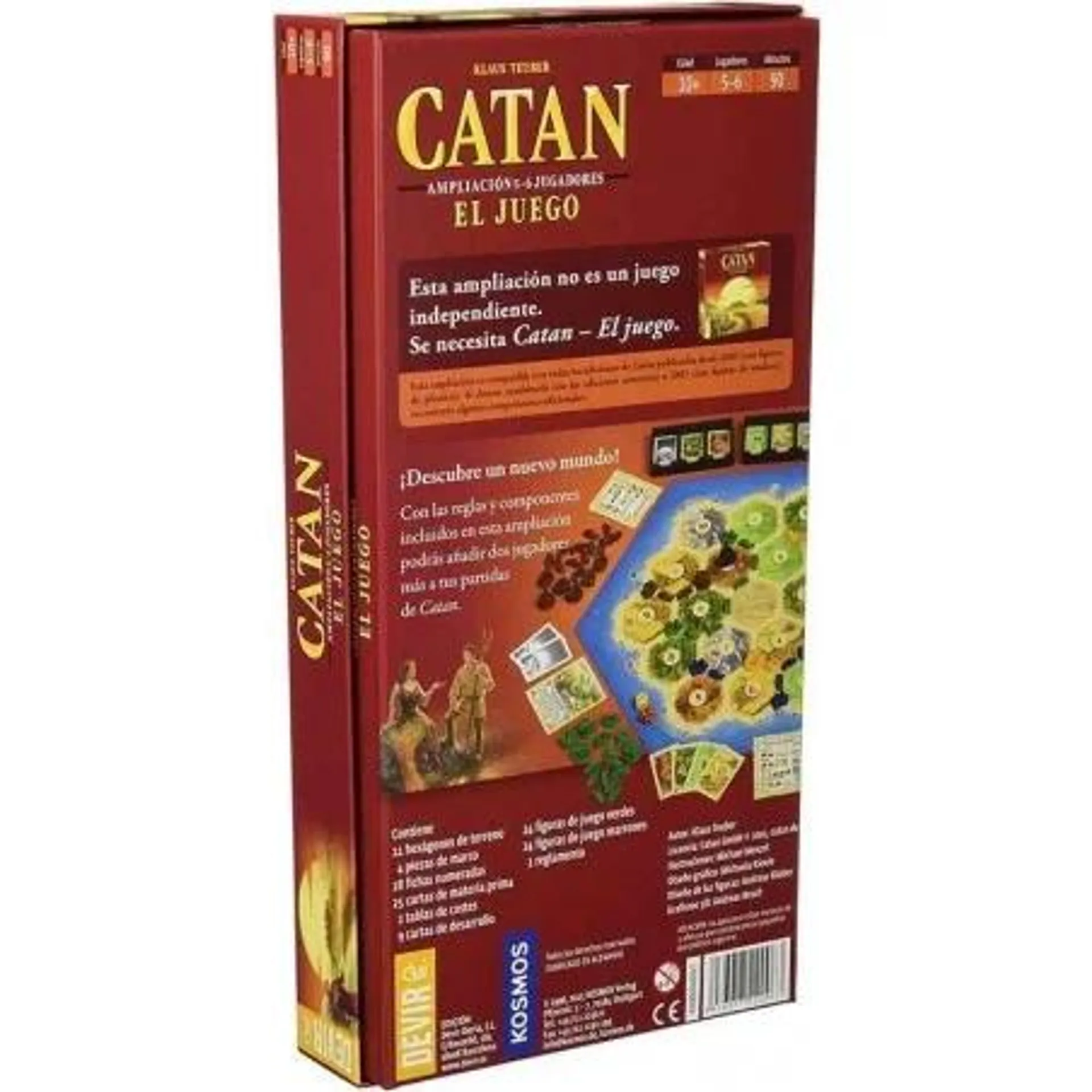 Expansão Catan para 56 jogadores