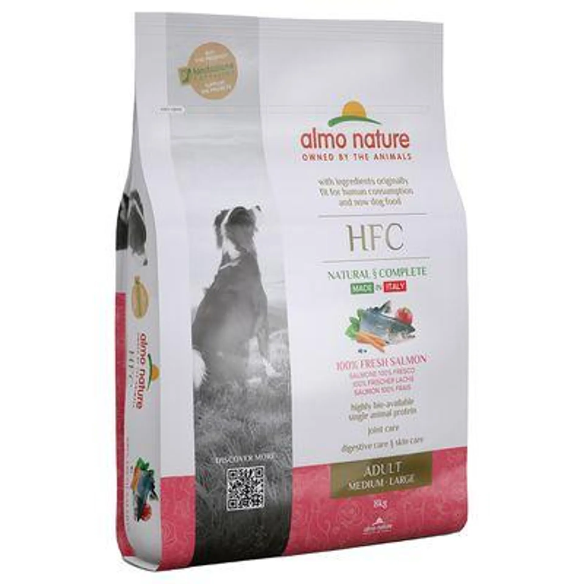 Almo Nature HFC 8 kg ração para cães em promoção: 1 kg grátis!