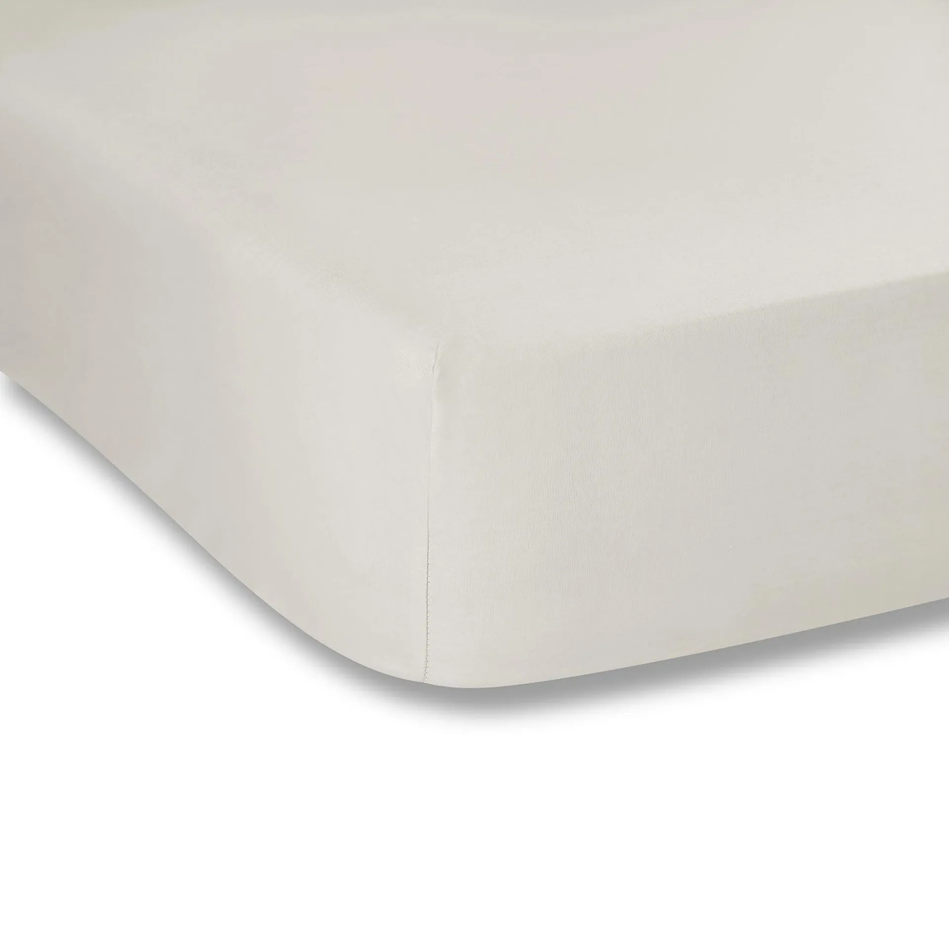 Lençol de Baixo Creme Percale Macio