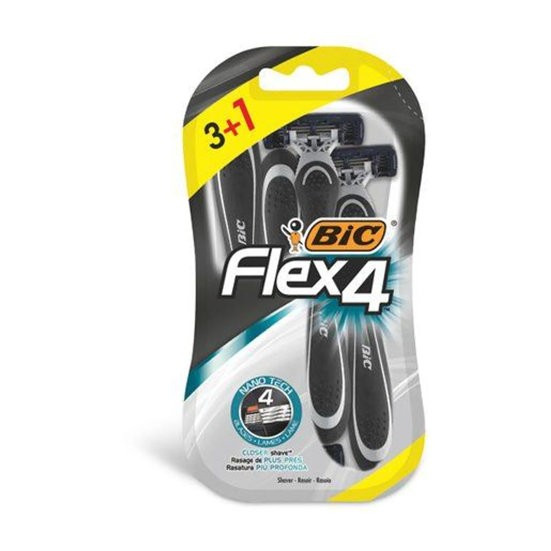 BIC Lâminas Descartáveis Flex4 3 un