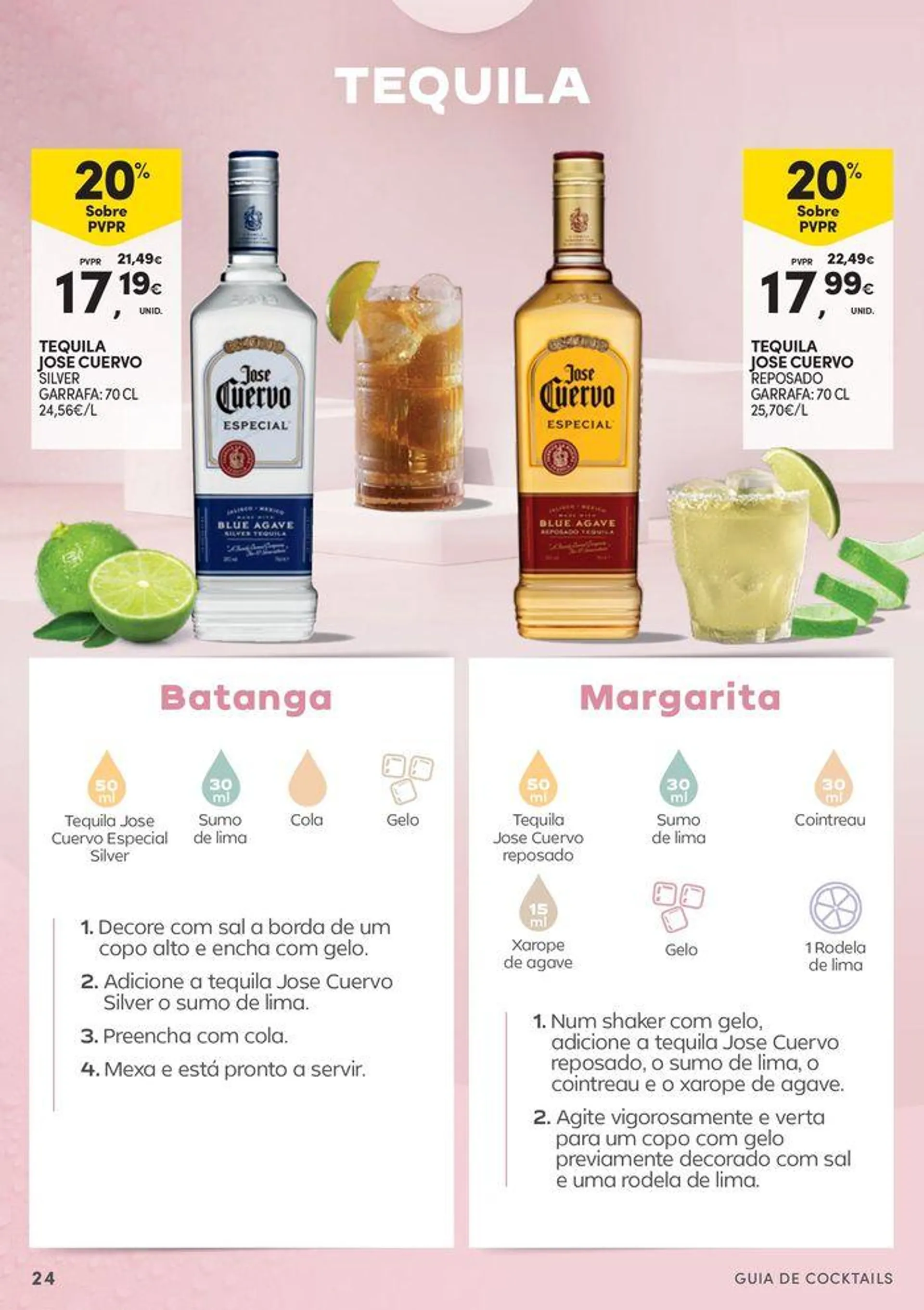 Folheto Cocktails que sabem a Verão de 16 de julho até 11 de agosto 2024 - Pagina 24