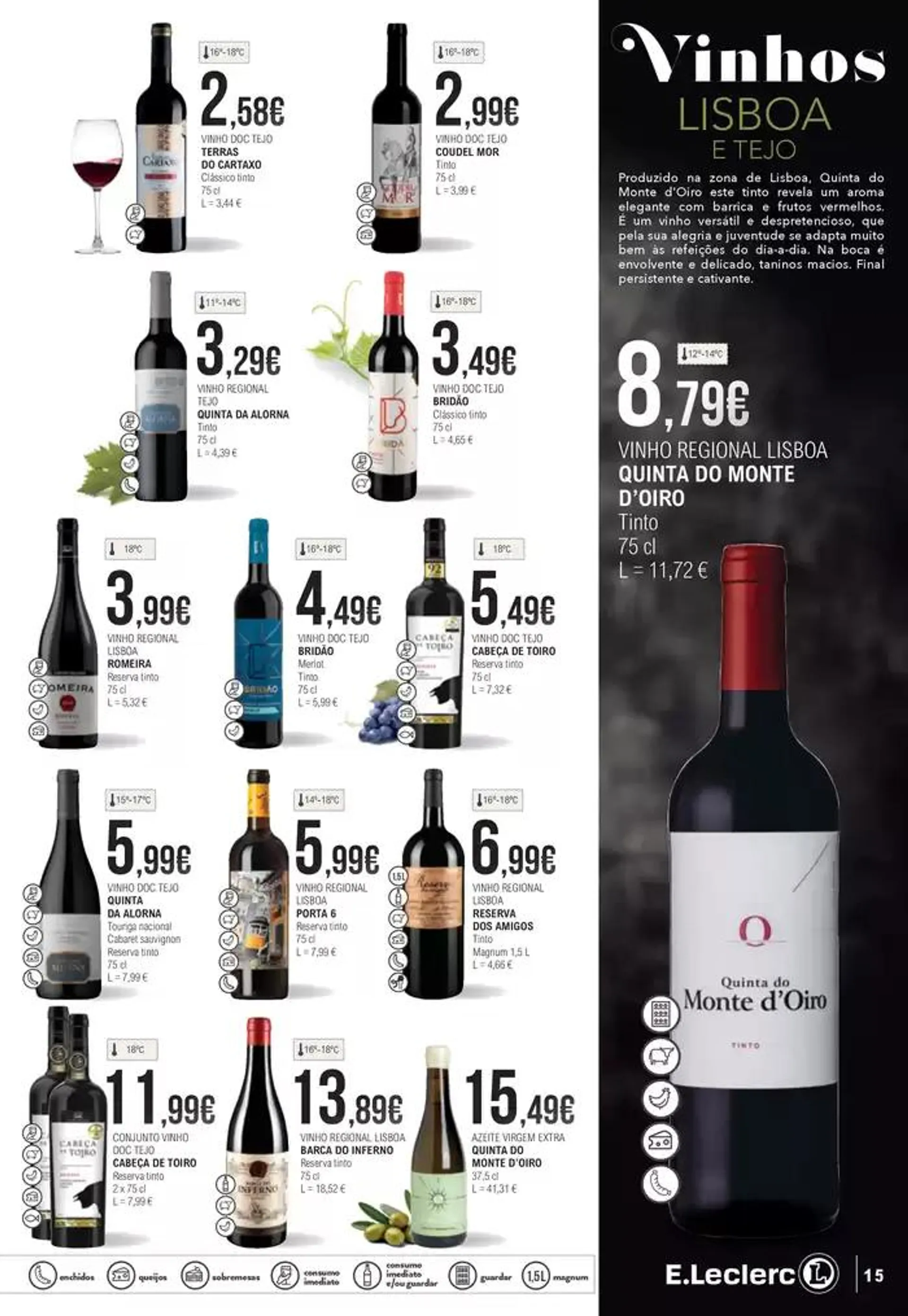 Folheto Feira dos Vinhos de 1 de outubro até 20 de outubro 2024 - Pagina 15