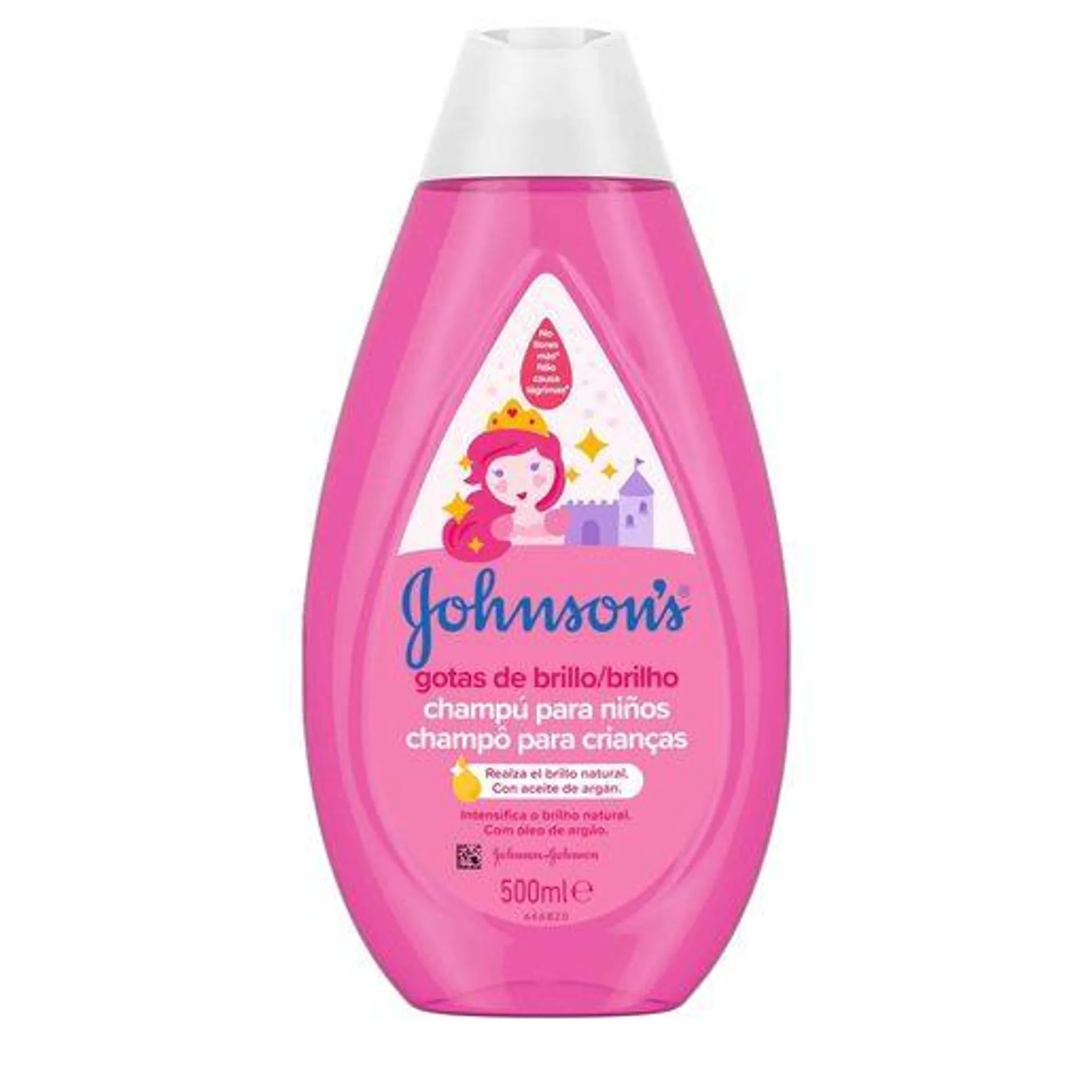 JOHNSON'S Champô para Criança Gotas de Brilho 500 ml