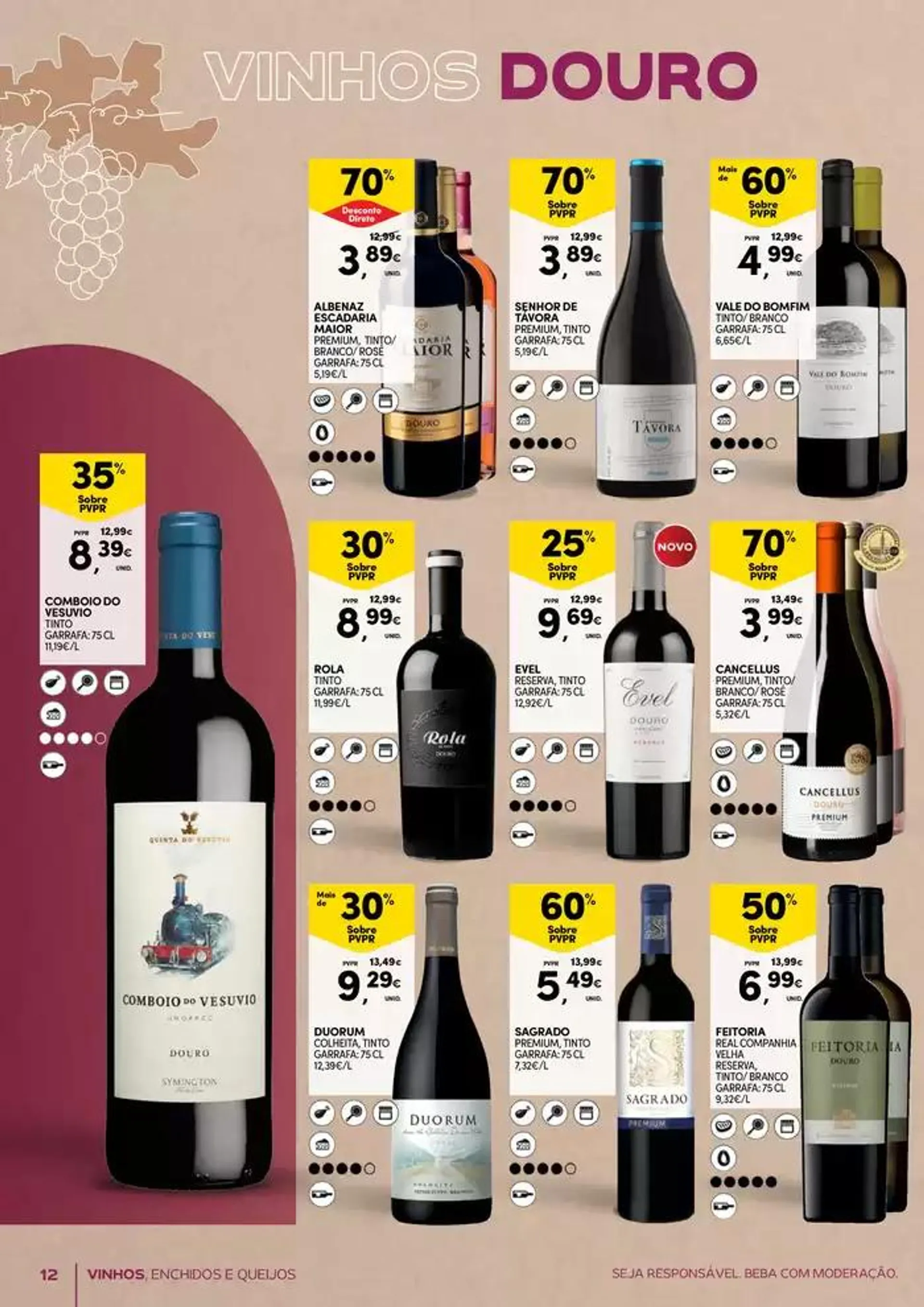 Folheto Açores: Vinhos, Enchidos e Queijos de 25 de setembro até 14 de outubro 2024 - Pagina 12