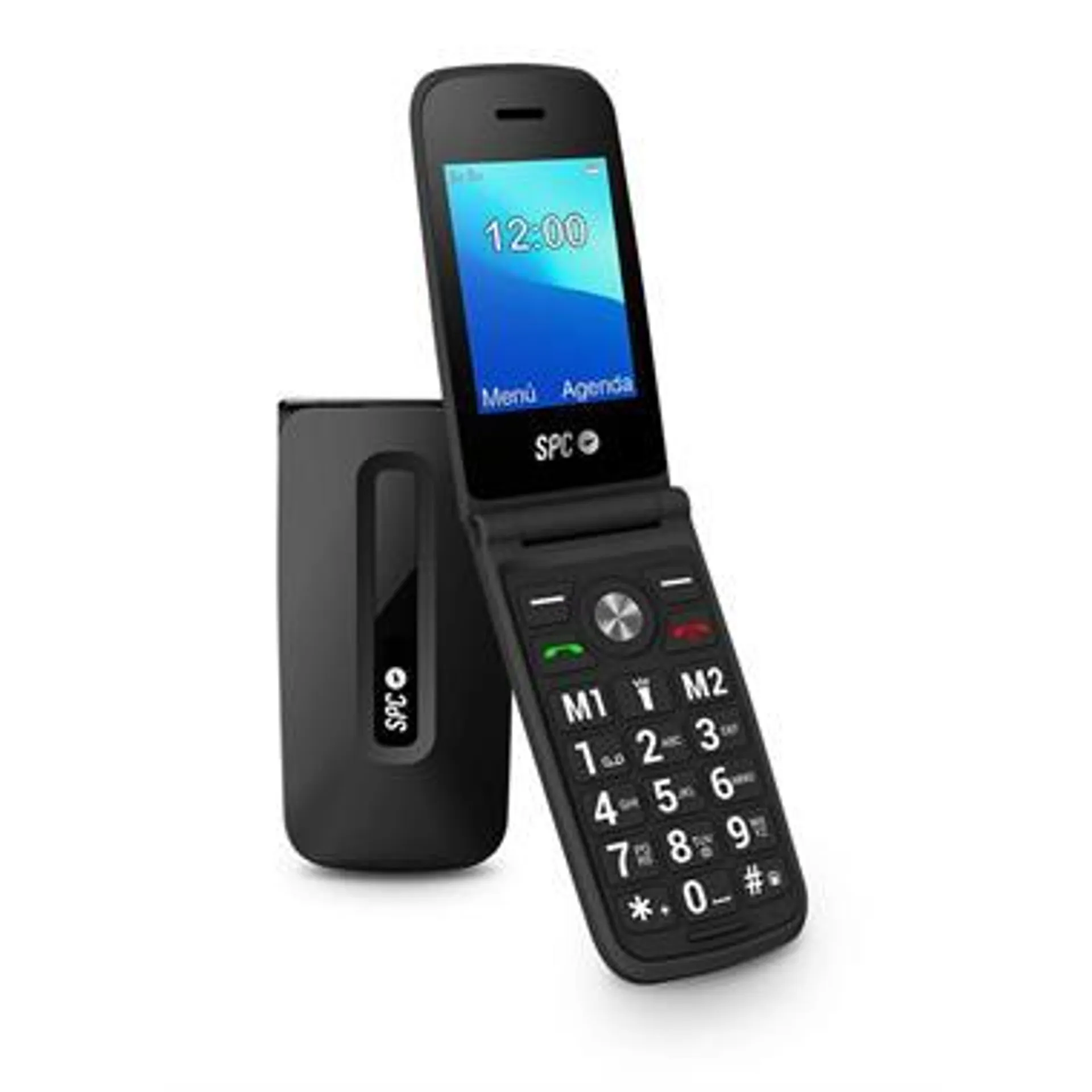 TELEMÓVEL SENIOR SPC TITAN PRETO ( 2,4'' QVGA - 0,08 MP - 800 mAh )