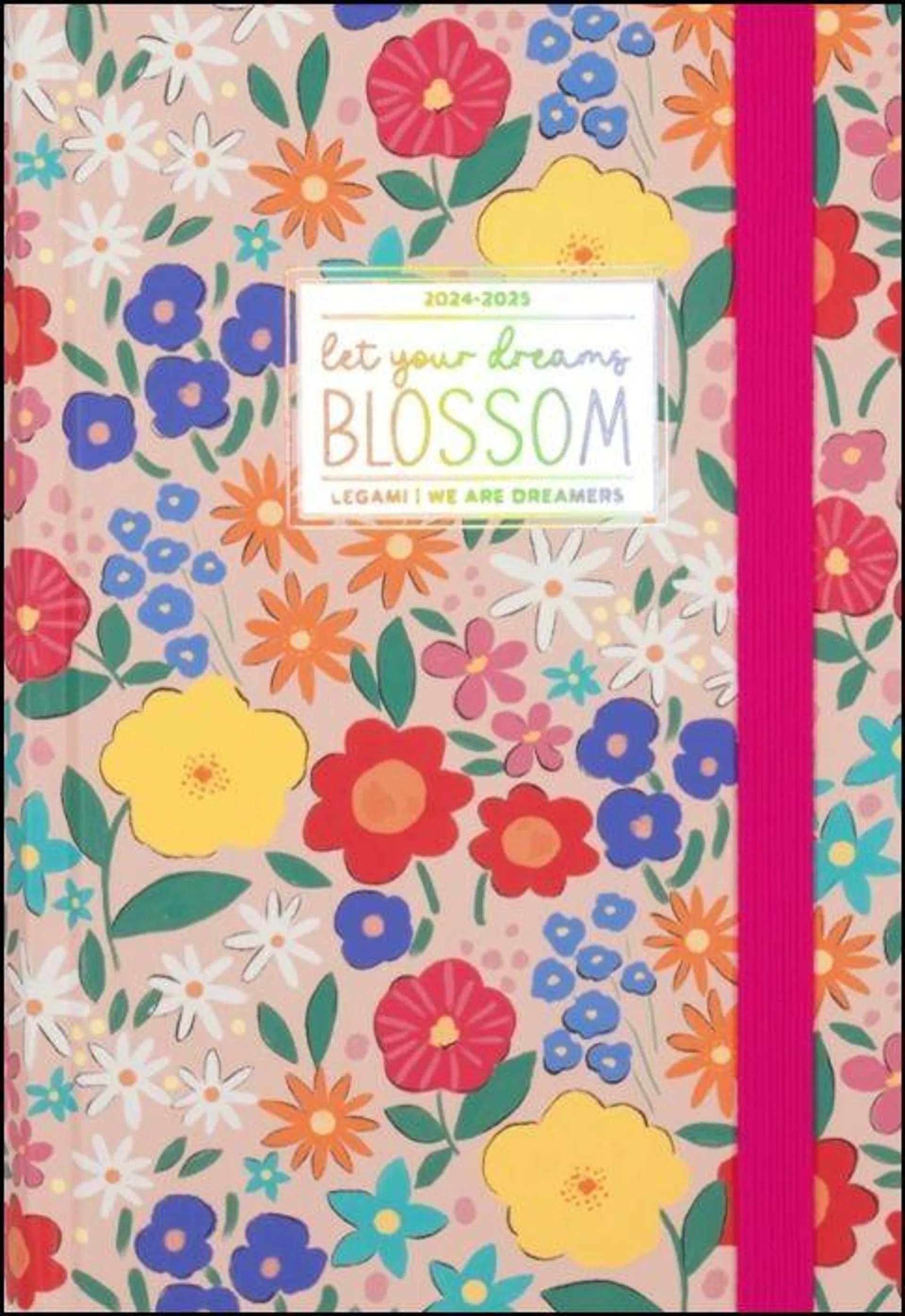 16-Month Diary - 2024/2025 - Medium Daily Diary - Flowers