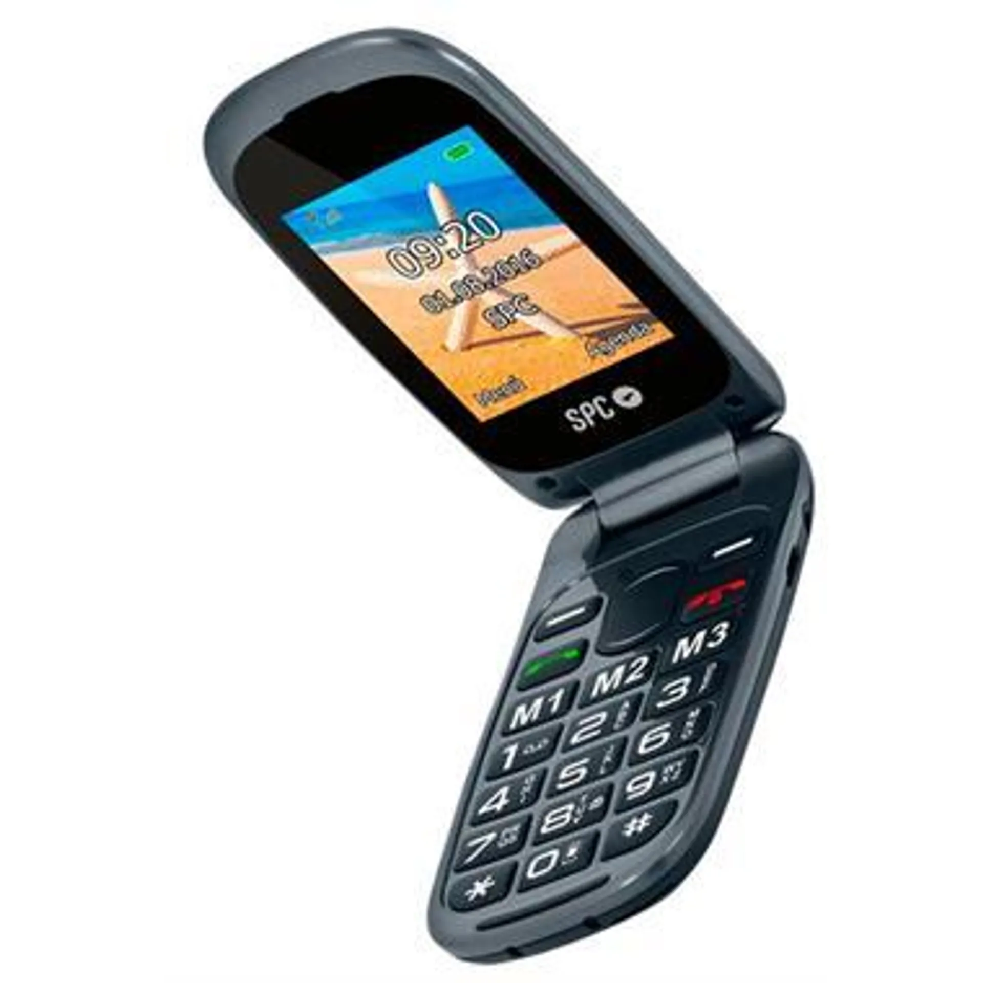 TELEMÓVEL SENIOR SPC HARMONY PRETO ( Preto - Dual SIM - Teclas grandes - 3 memórias diretas - Câ... )