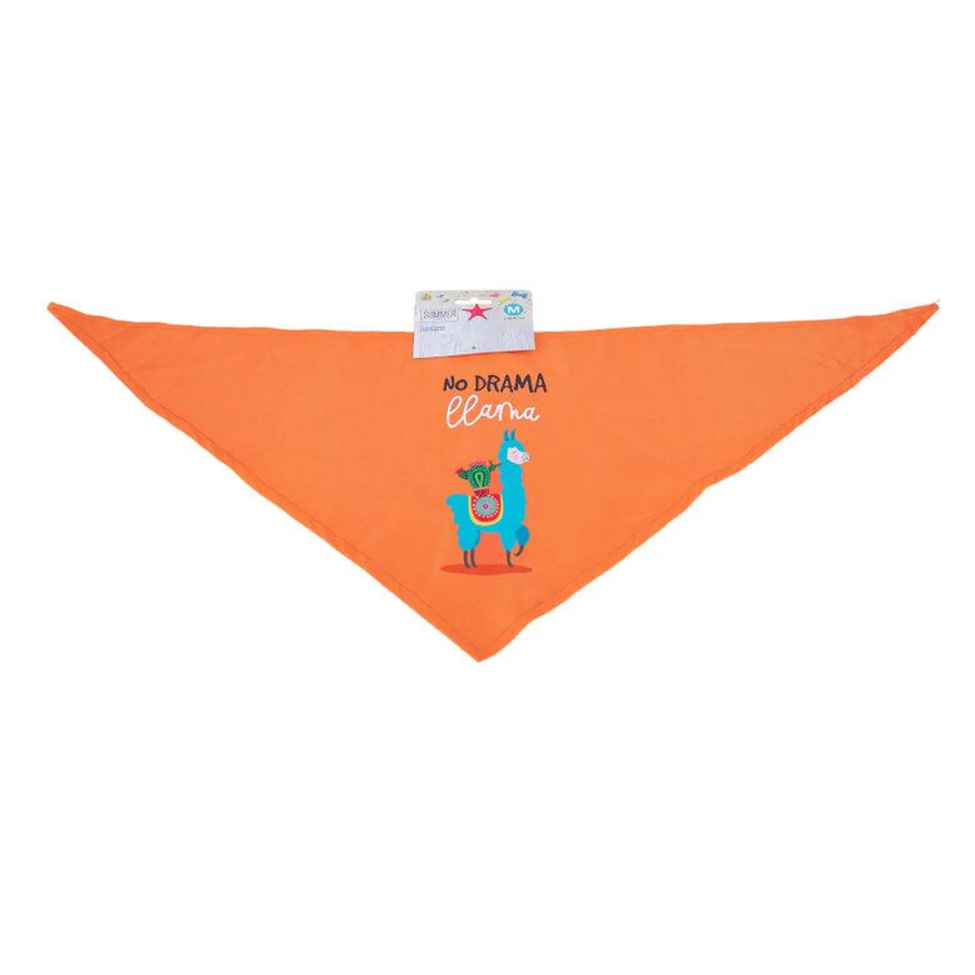 Summer Vibes Lama Bandana para cães