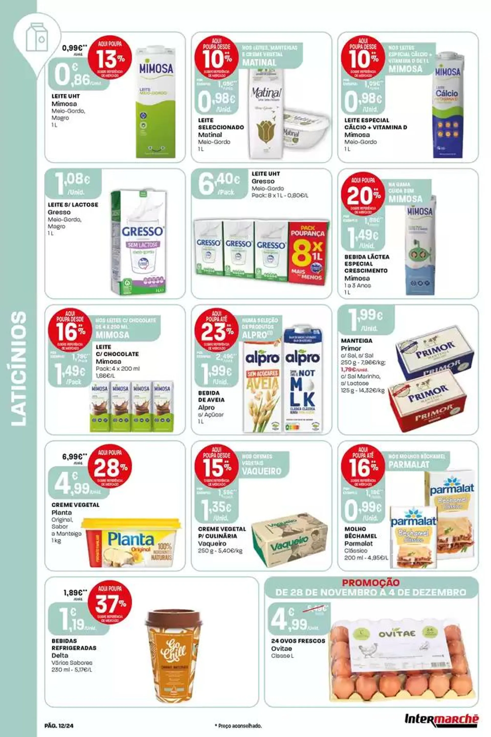 Folheto PREÇOS DAQUI de 28 de novembro até 4 de dezembro 2024 - Pagina 12
