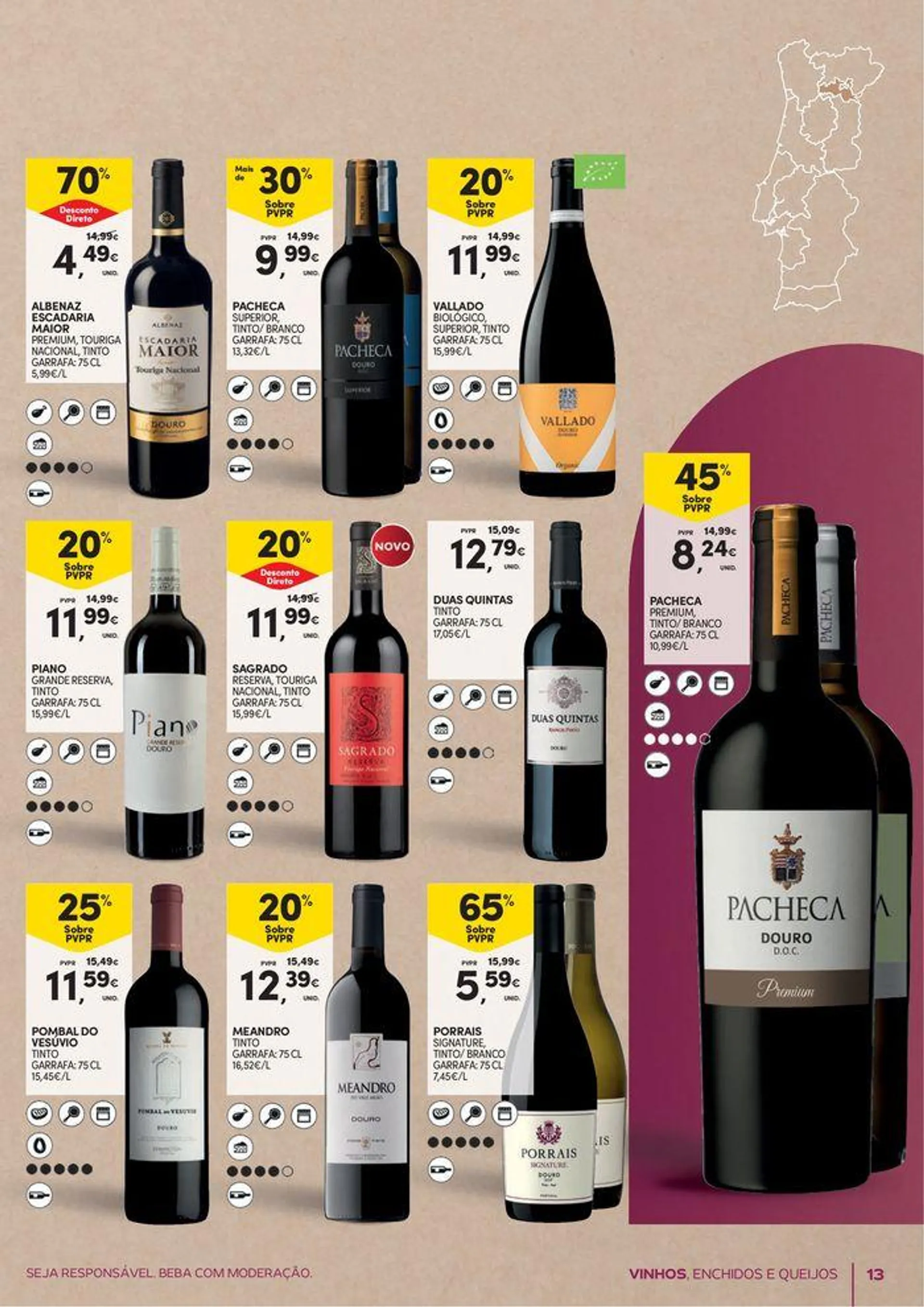 Folheto Vinhos, Enchidos e Queijos de 24 de setembro até 13 de outubro 2024 - Pagina 13