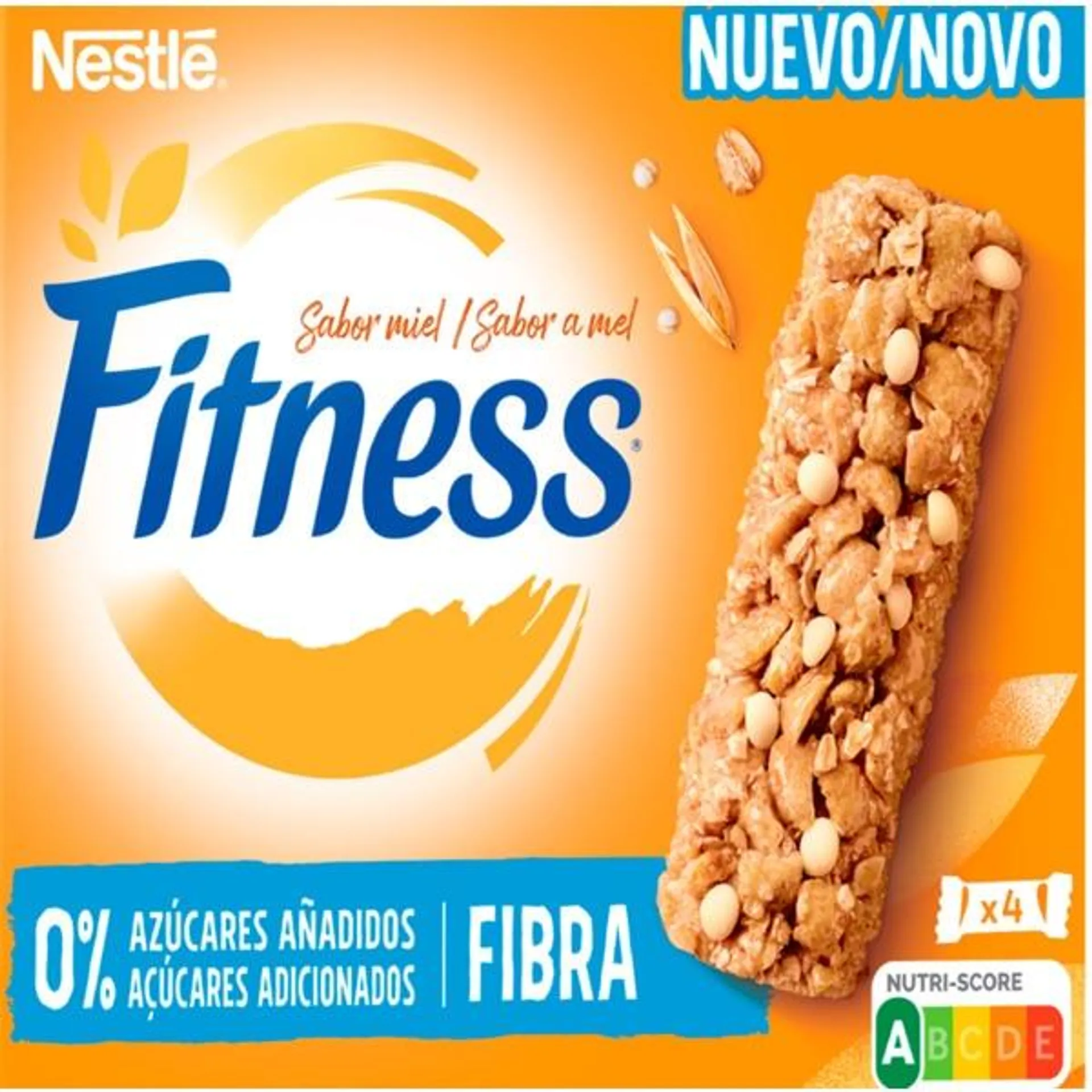 Barras de Cereais Fitness 0% Mel Pack 4 unidades embalagem 20 g Nestlé