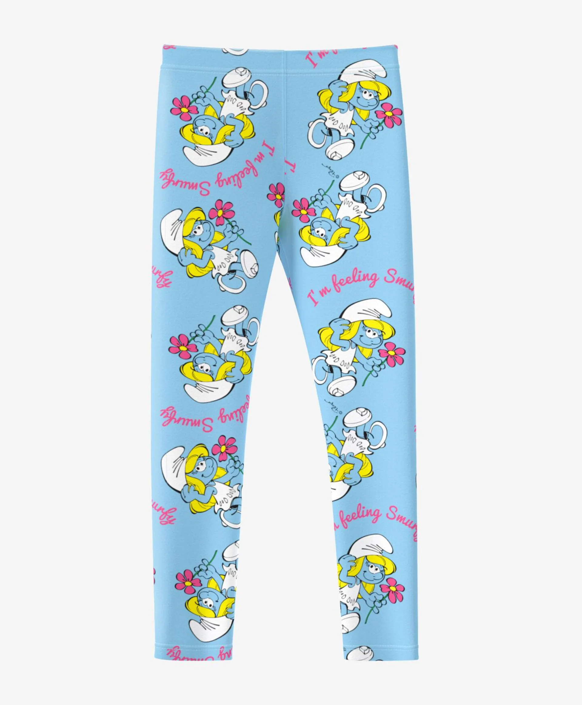 Legginsy dziewczęce na licencji "Smerfy"