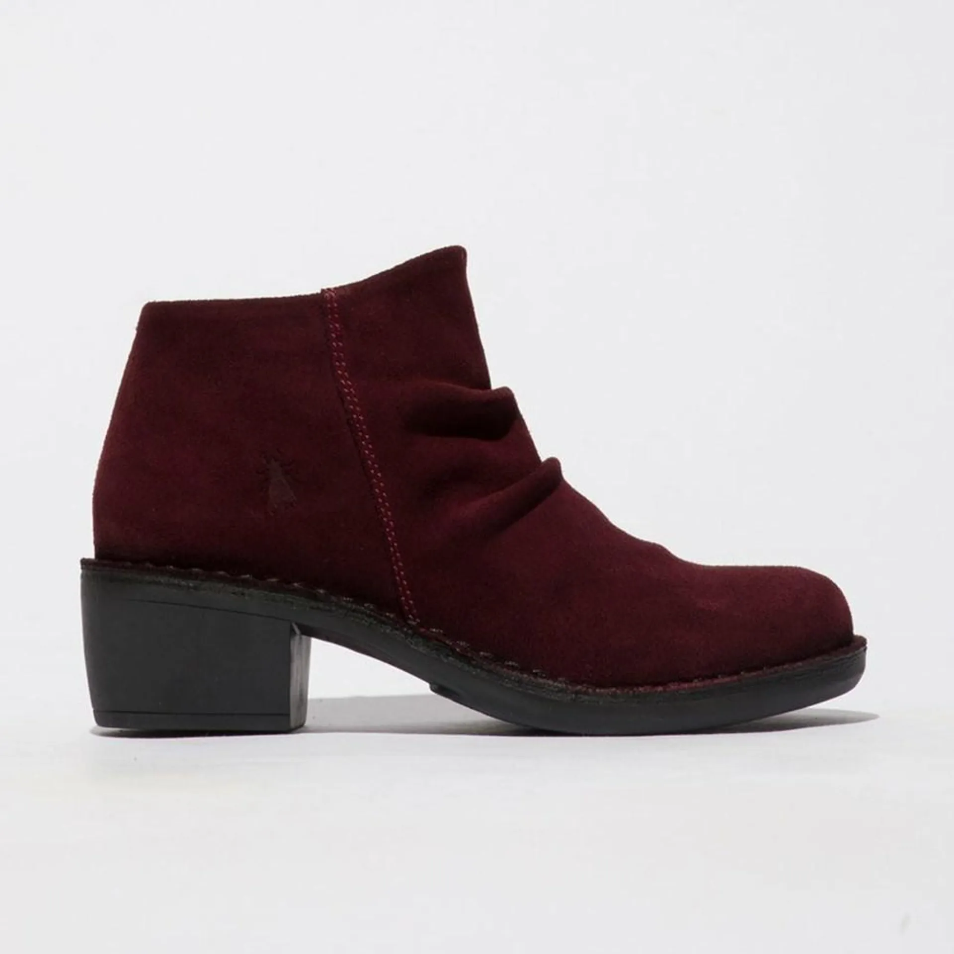 Botins Fly London Merk093fly Feminino Bordeaux | YPNVAXT-05