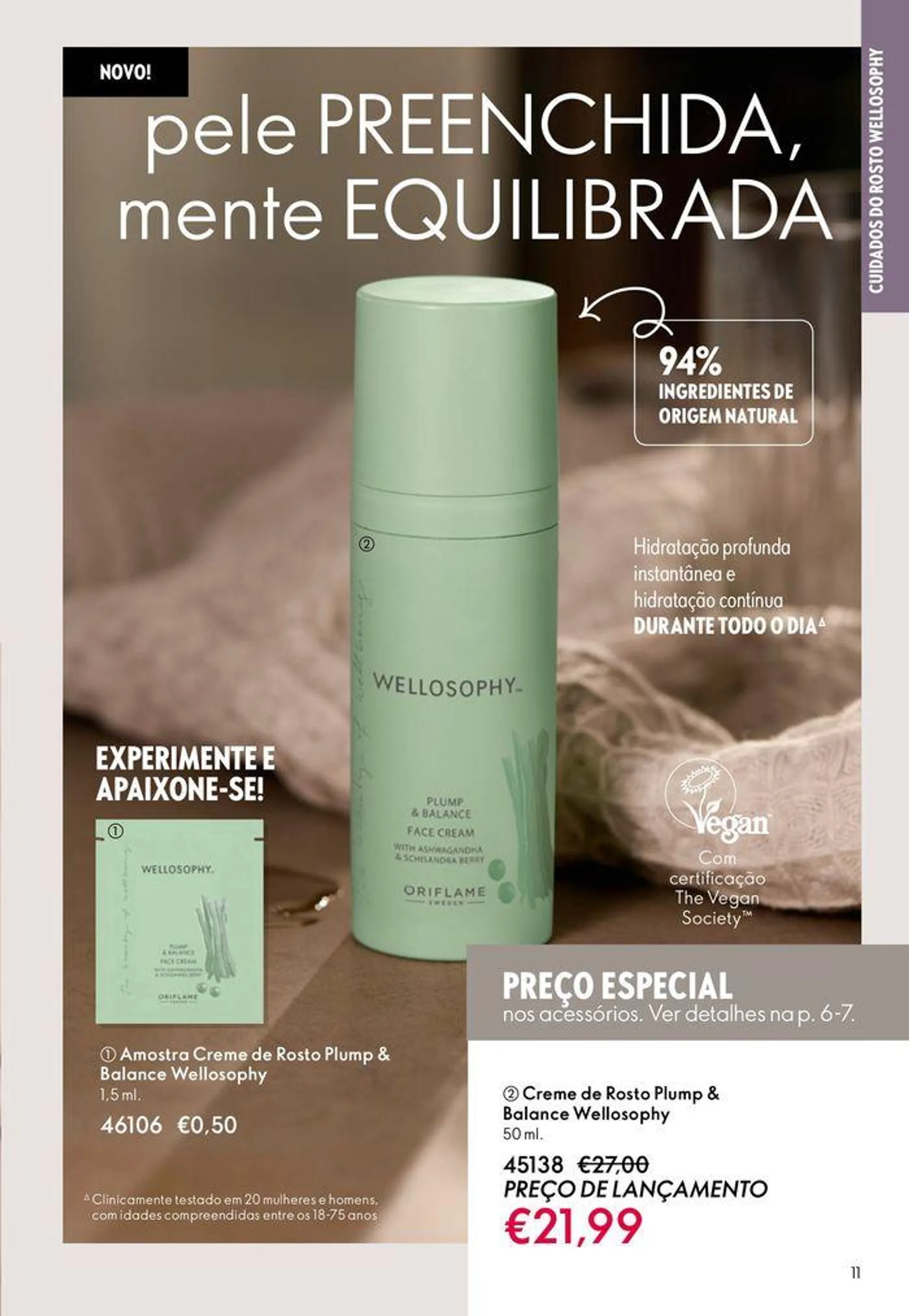 Folheto Folheto Oriflame de 12 de setembro até 2 de outubro 2024 - Pagina 11