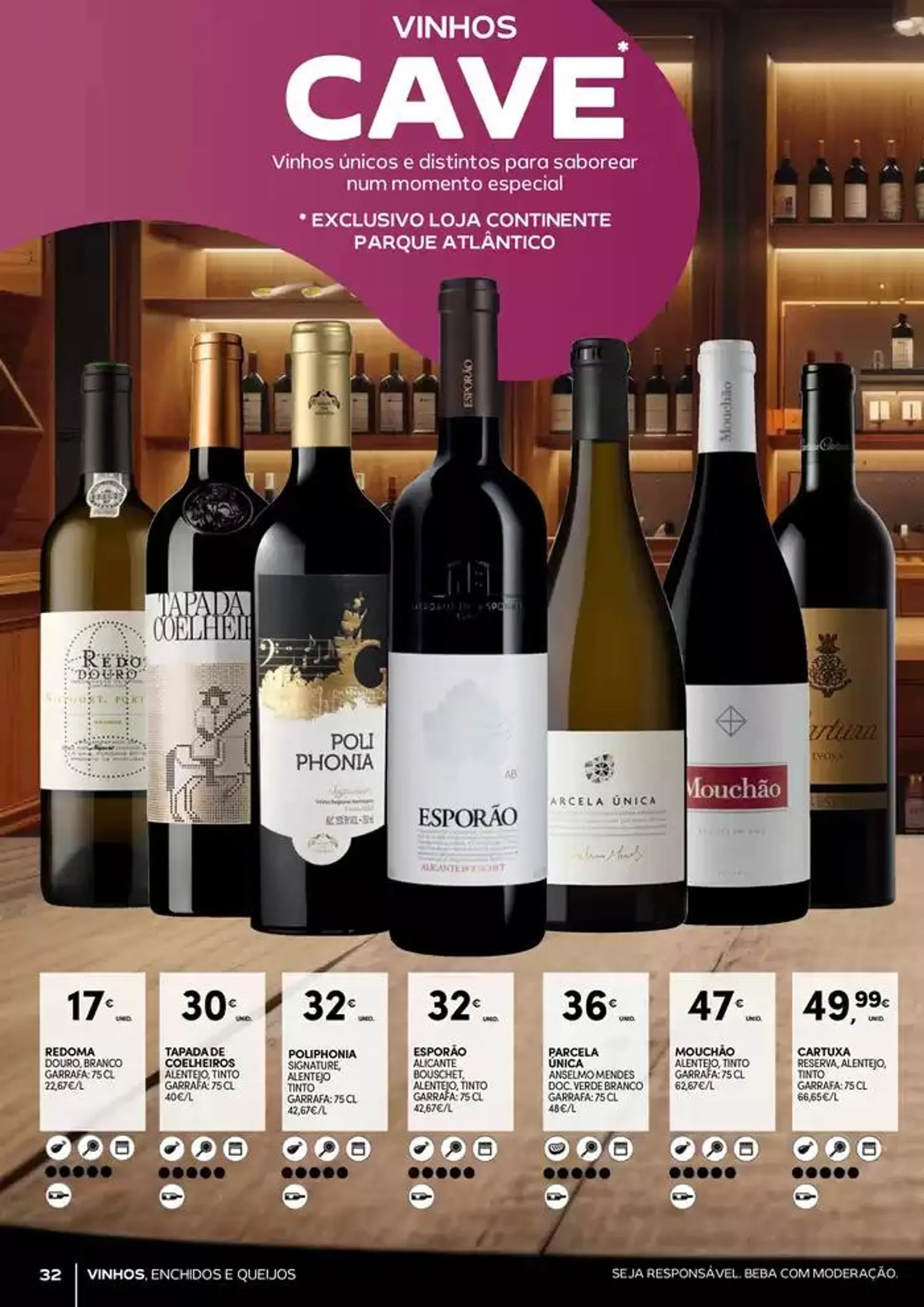 Folheto Açores: Vinhos, Enchidos e Queijos de 25 de setembro até 14 de outubro 2024 - Pagina 32