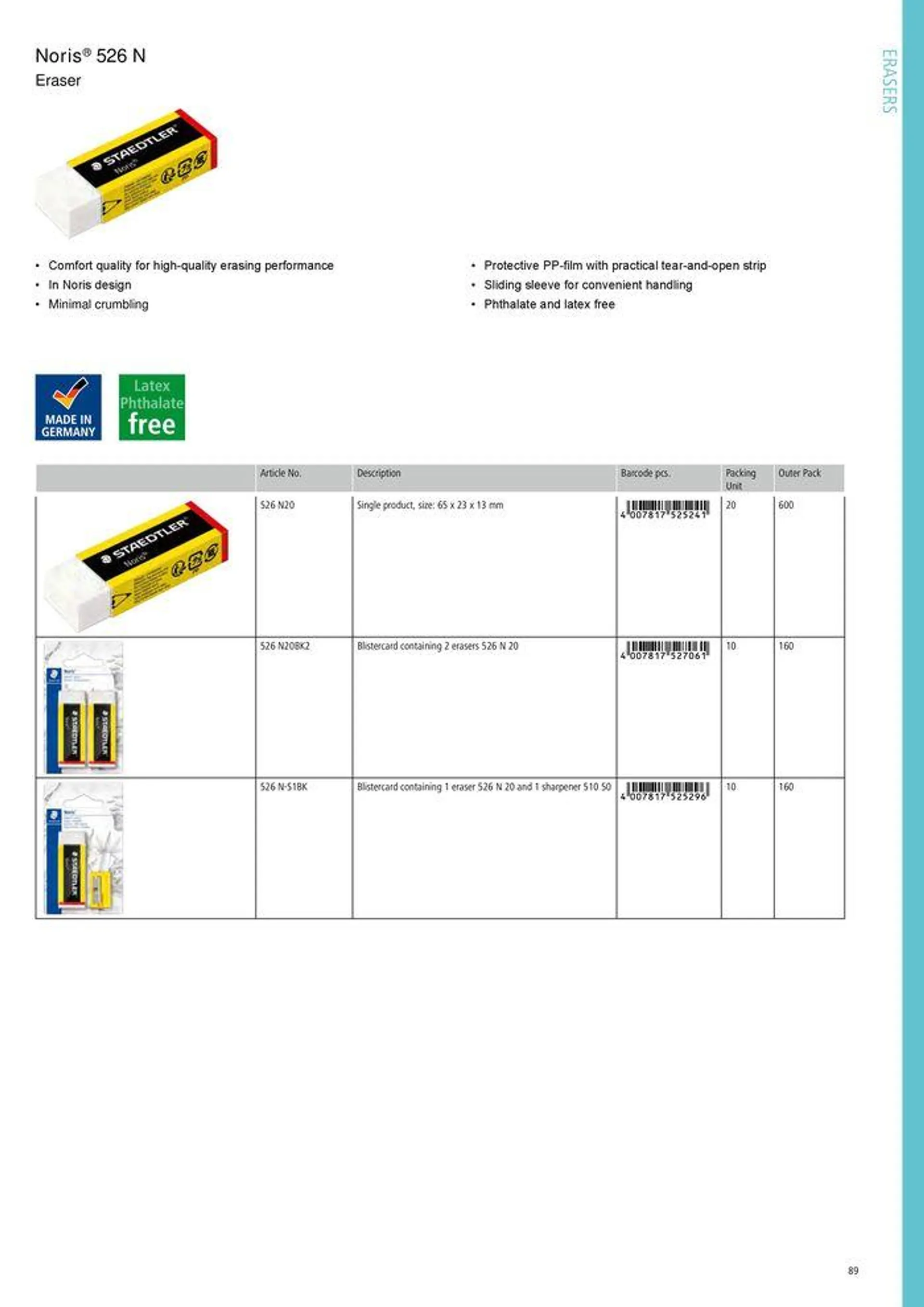 Folheto General Catalogue de 7 de agosto até 31 de dezembro 2024 - Pagina 89