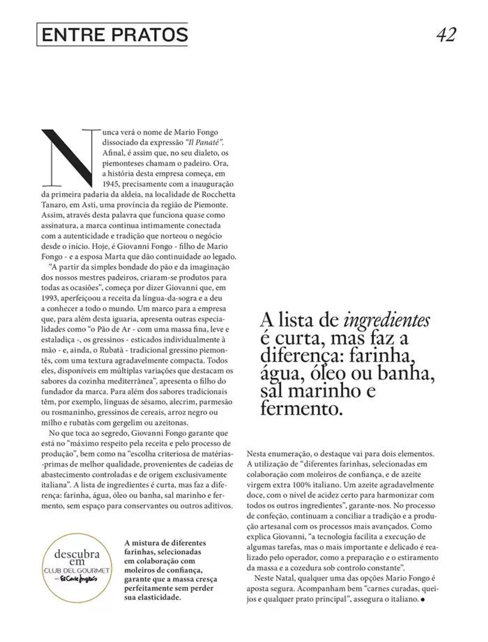 Folheto El Corte Inglés - gourmet magazine de 26 de novembro até 31 de dezembro 2024 - Pagina 42