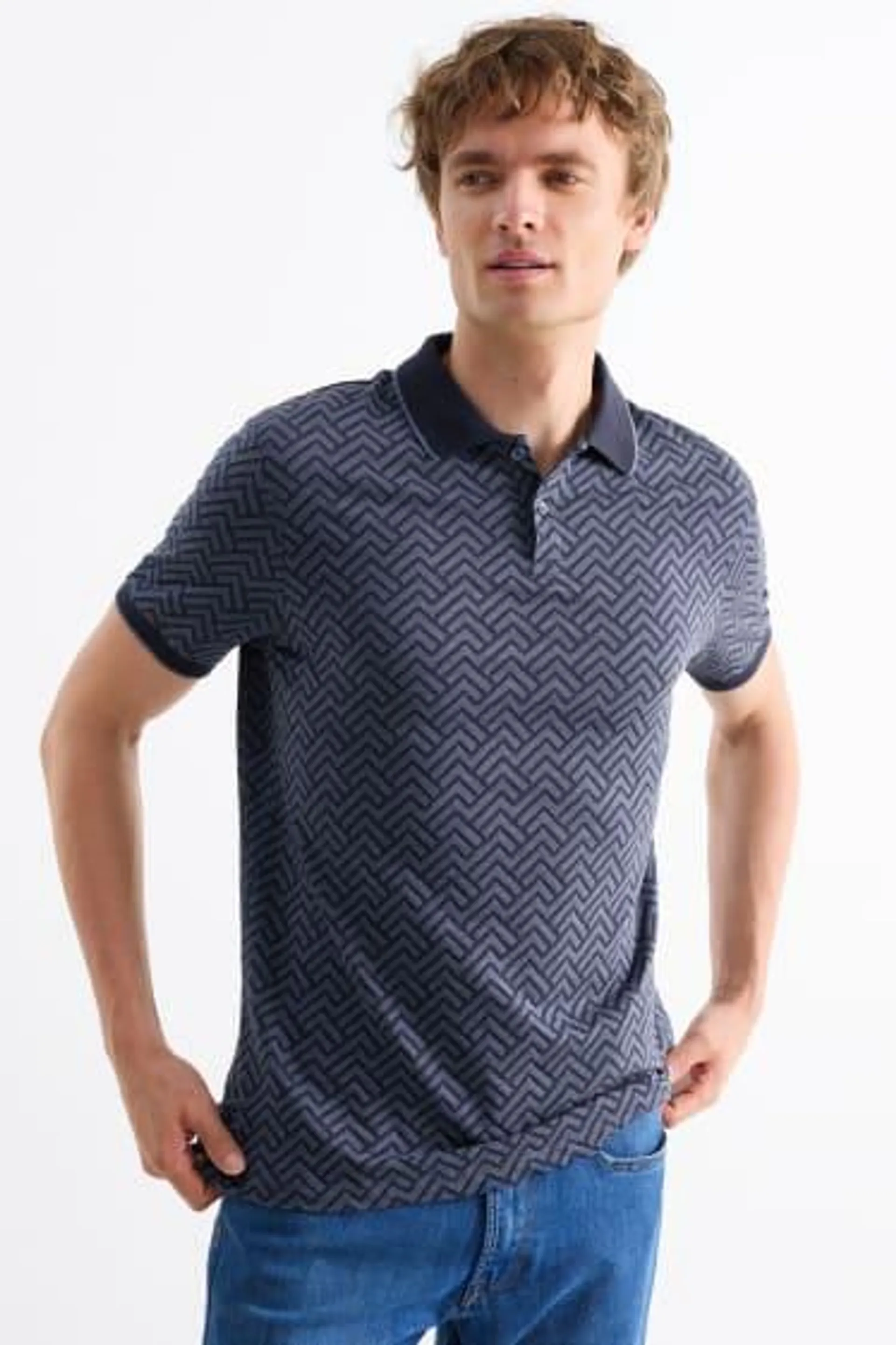 Polo shirt - patterned