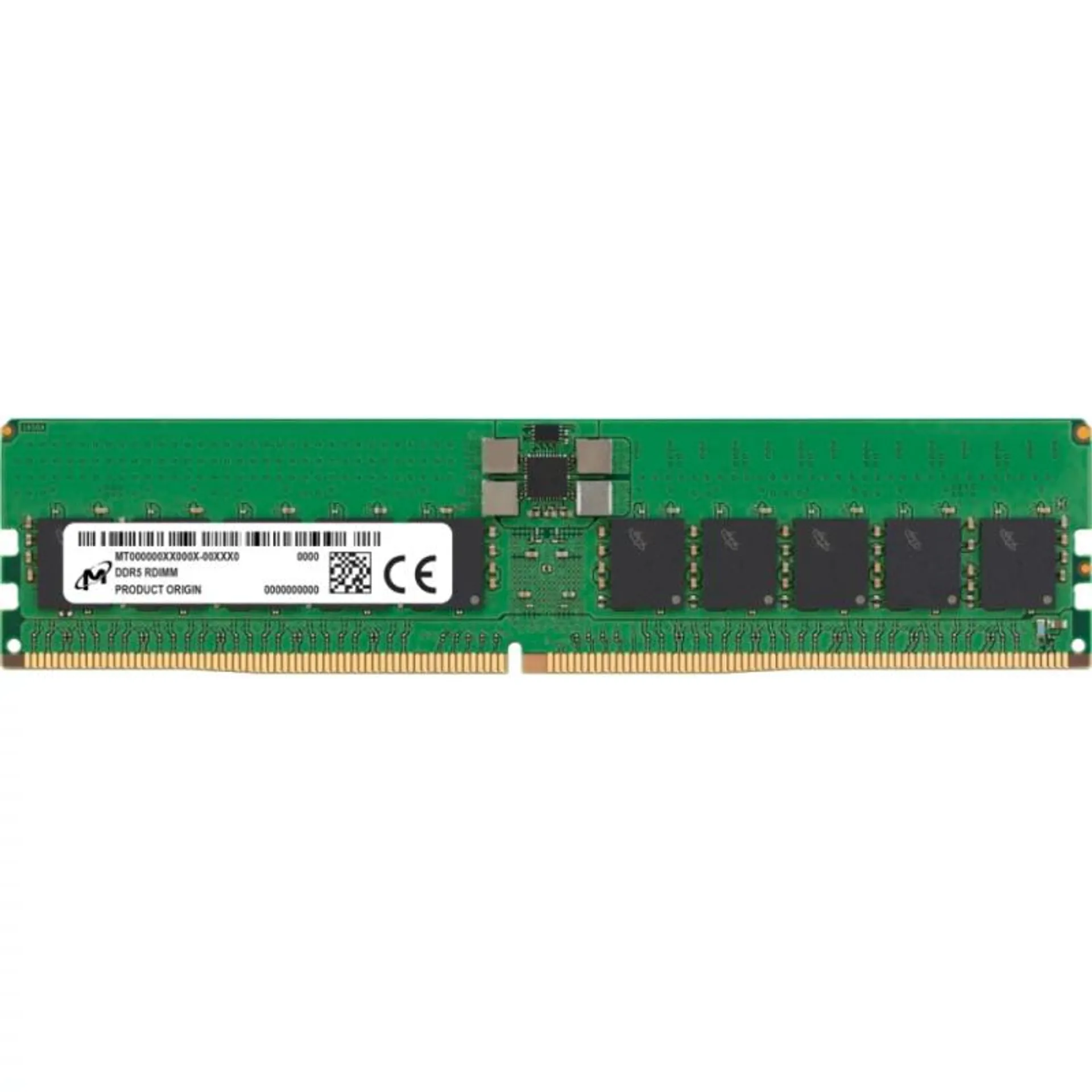 32GB RAM DDR5 Micron DIMM 4800 MHz CL40 PC5-38400 1.1V