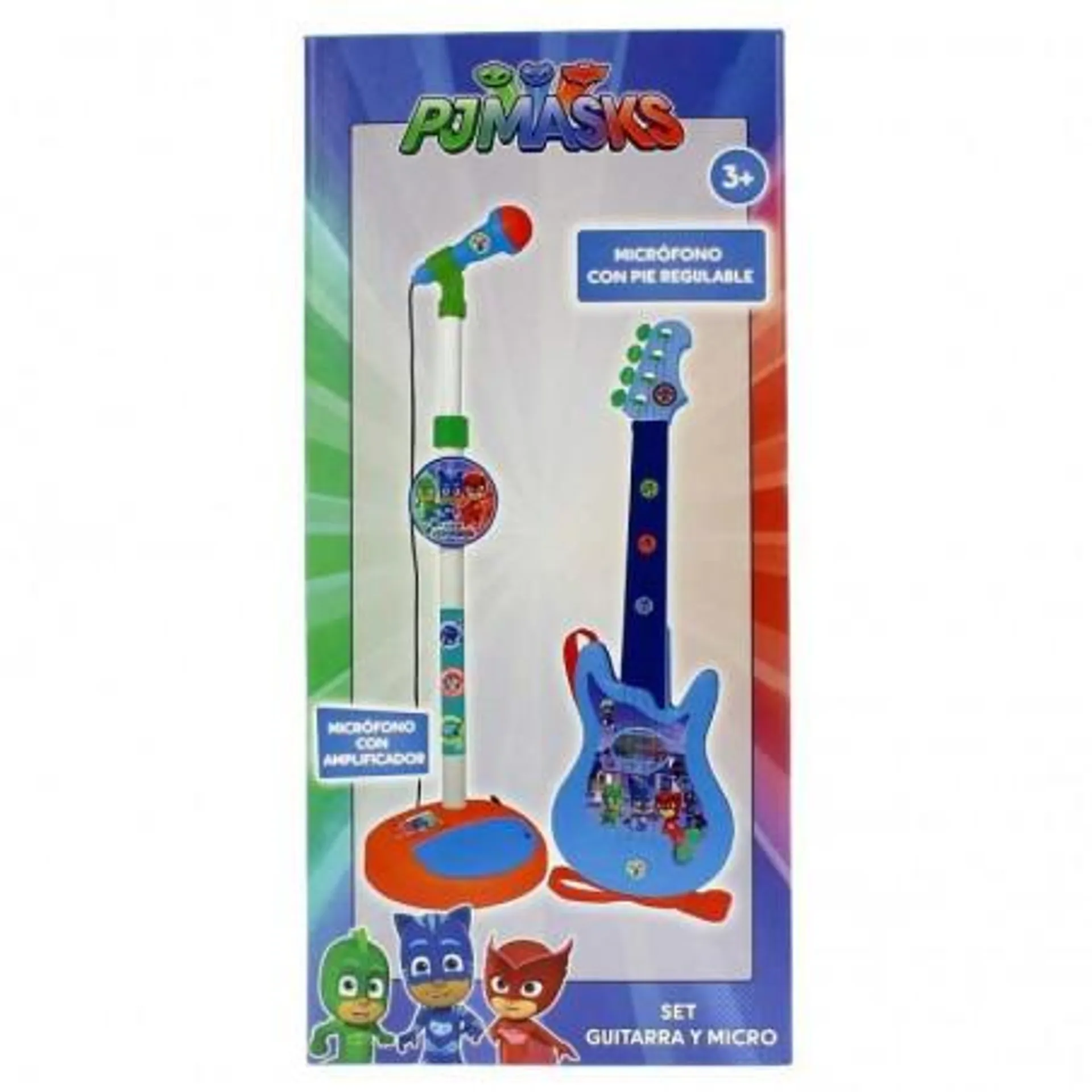 Pj Masks Guitarra com Microfone