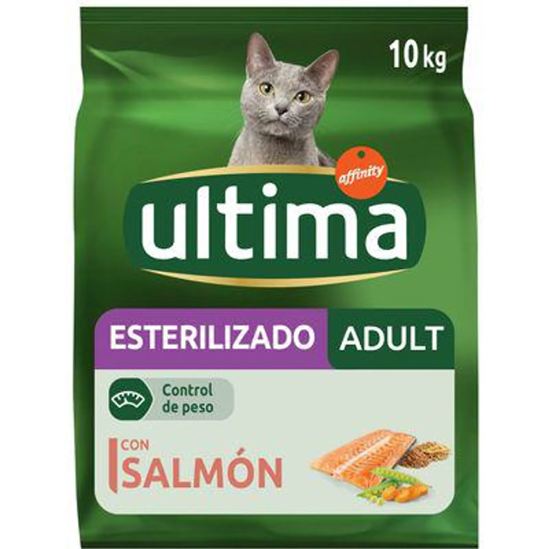 Ultima Sterilized Adult com salmão para gatos