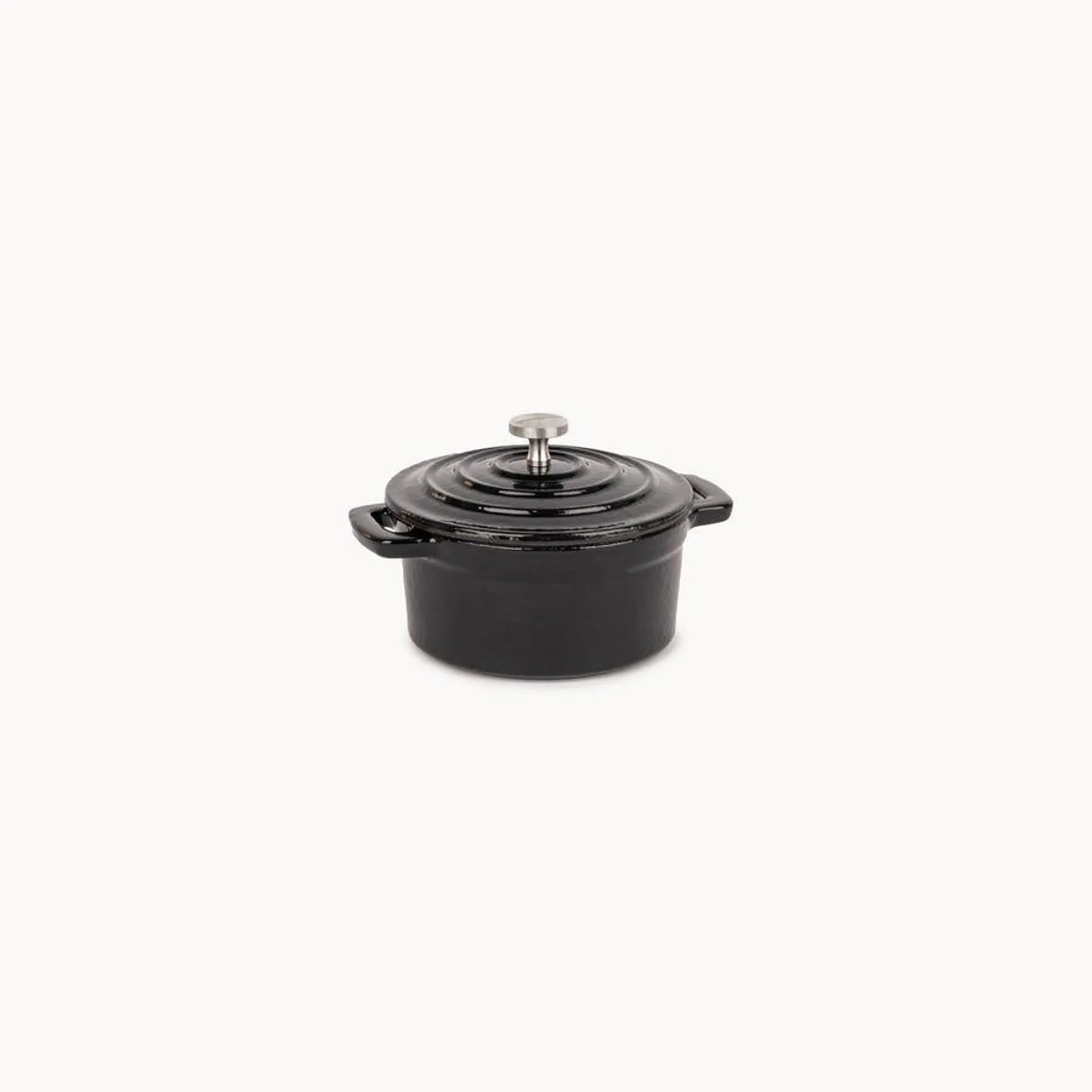 Caçarola mini ferro fundido preta D10cm | 0,25 L CHEF