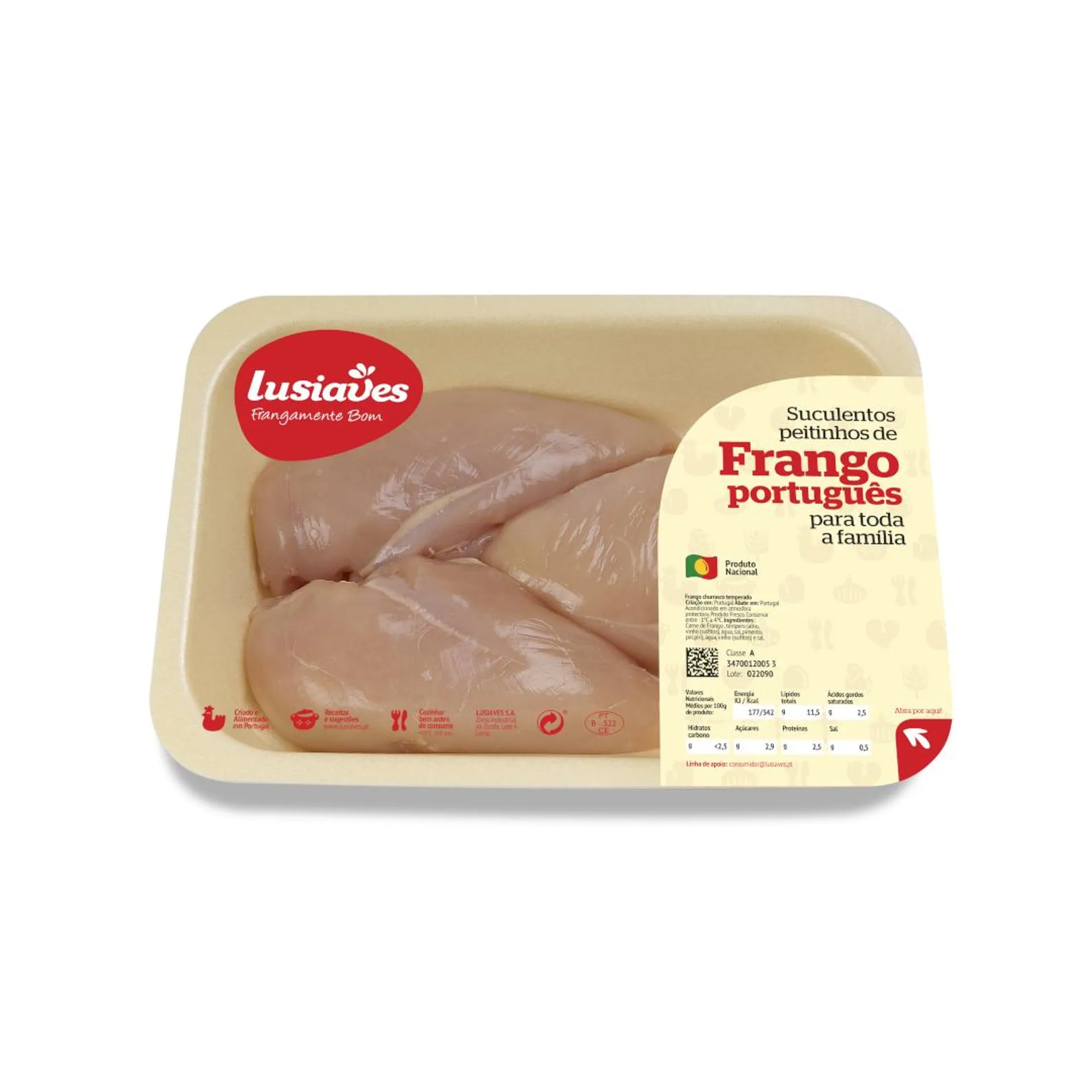 Peito de Frango sem Pele